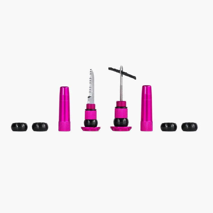 Stealth Tubeless Puncture Plugs Purple 4/5
