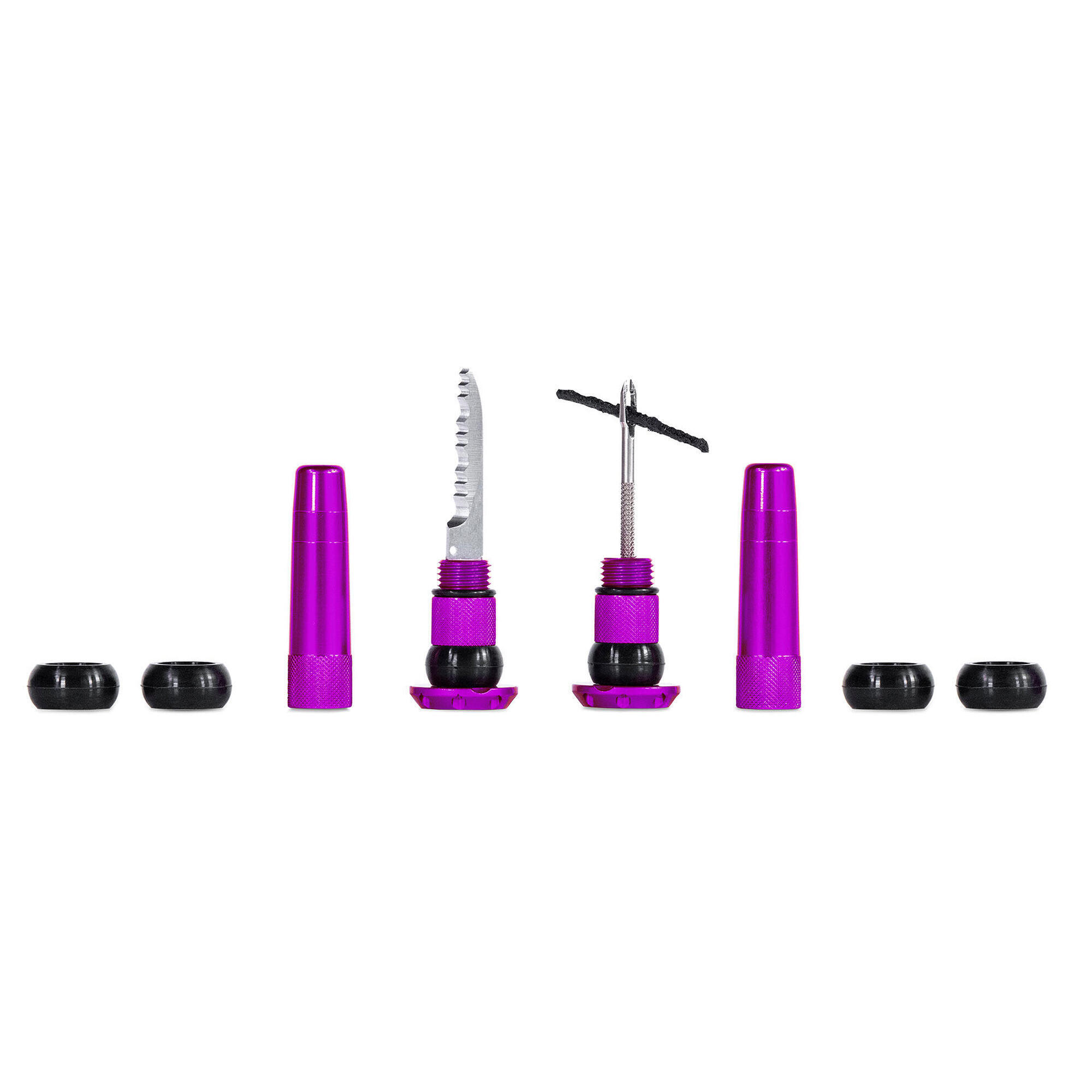 Muc-off - Stealth Tubeless Puncture Plugs Purple - Kit De Réparation - Taille Unique - Decathlon