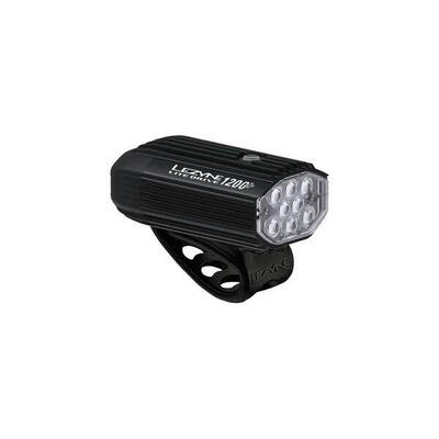 Fietsverlichting voorlicht 1200 lummen 60 branduren - lezyne lite drive zwart