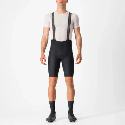 Castelli espresso bibshort heren fietsbroek zwart