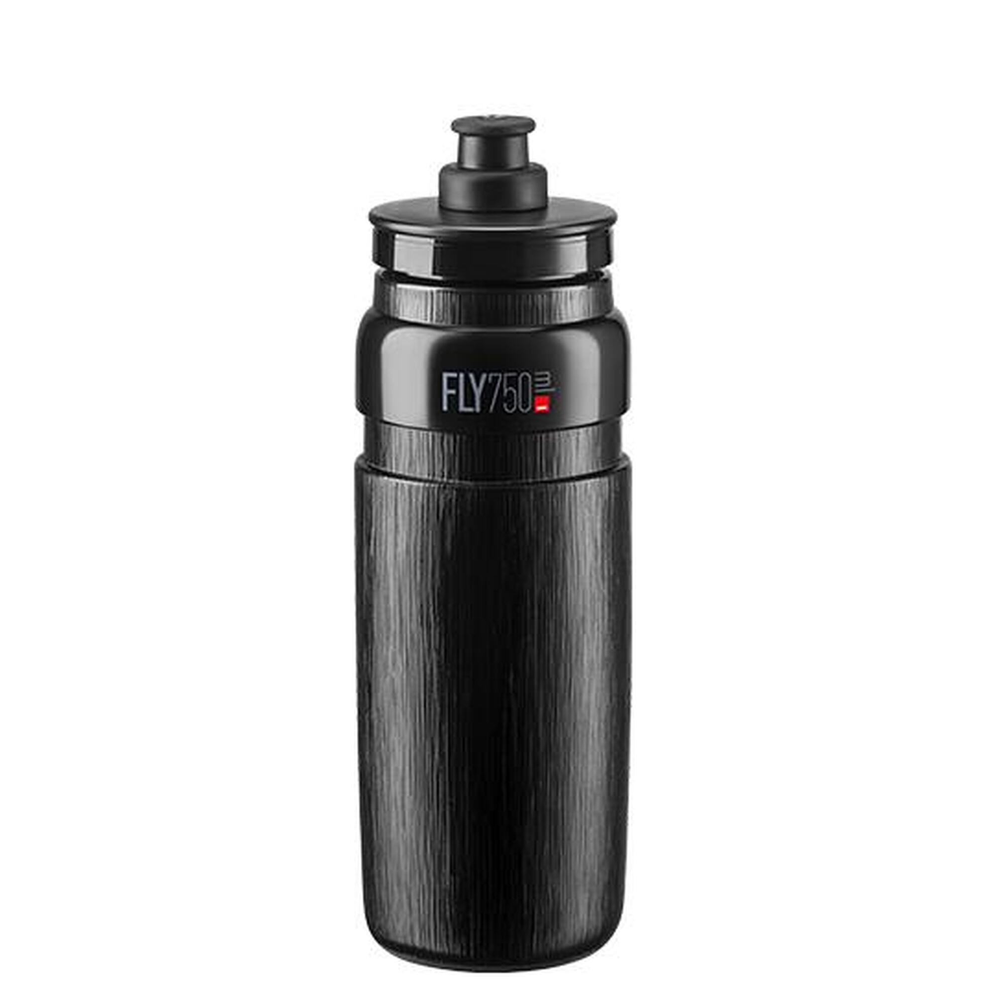 Bidon Elite Fly TEX 750 ml czarny