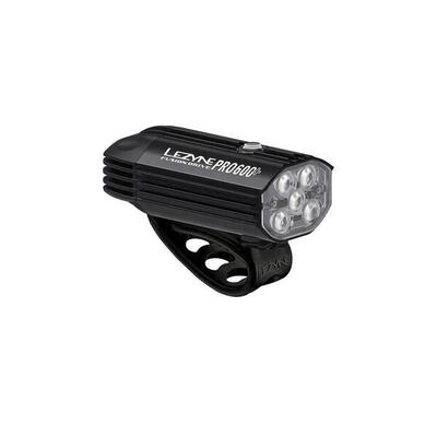 Fietsverlichting satin voorlicht waterdicht 600 lummen - fusion drive pro zwart