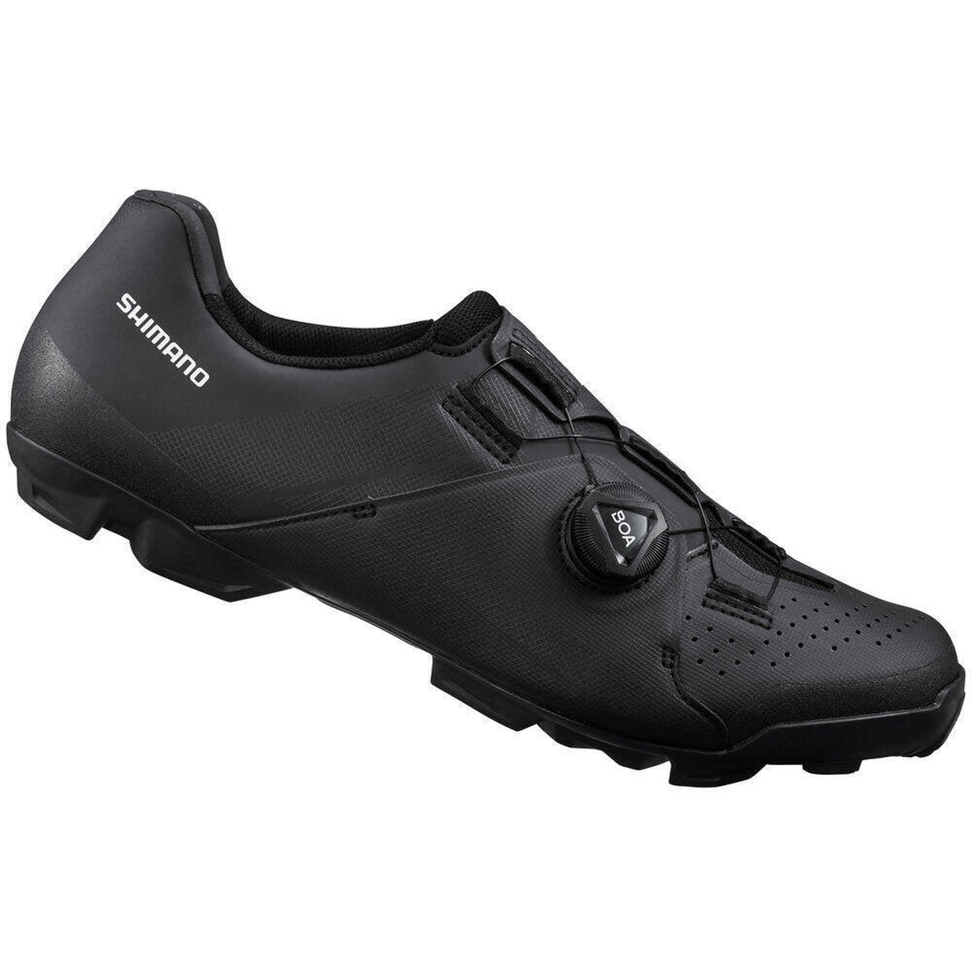 SHIMANO Buty rowerowe MTB - SH-XC300, czarne