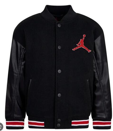 GIACCA VARSITY RAGAZZO NERA BLACK