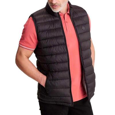 Piumino Smanicato Nero da Uomo TBS Fabian