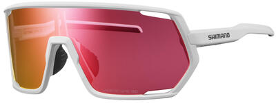 Fahrrad-Brille TECHNIUM 2, Matt white/ Ridescape Road