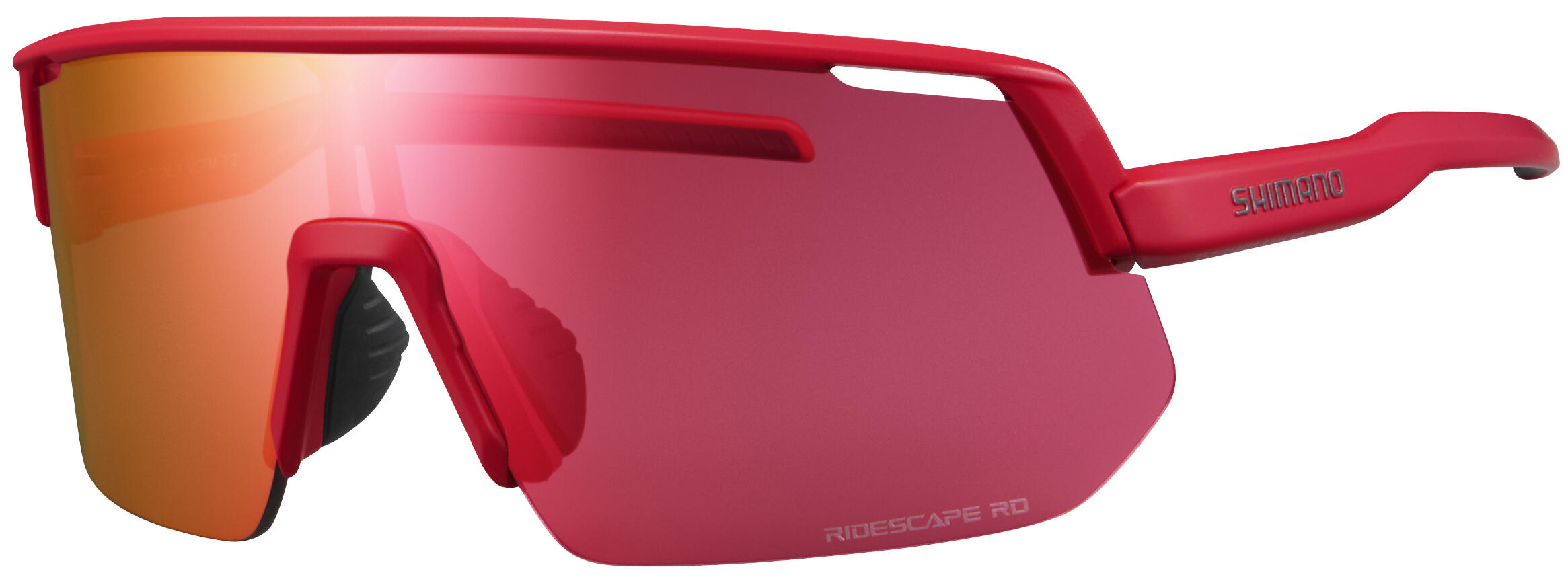 SHIMANO SHIMANO Fahrrad- Sonnenbrille TECHNIUM 2 L Ridescape Road, rot