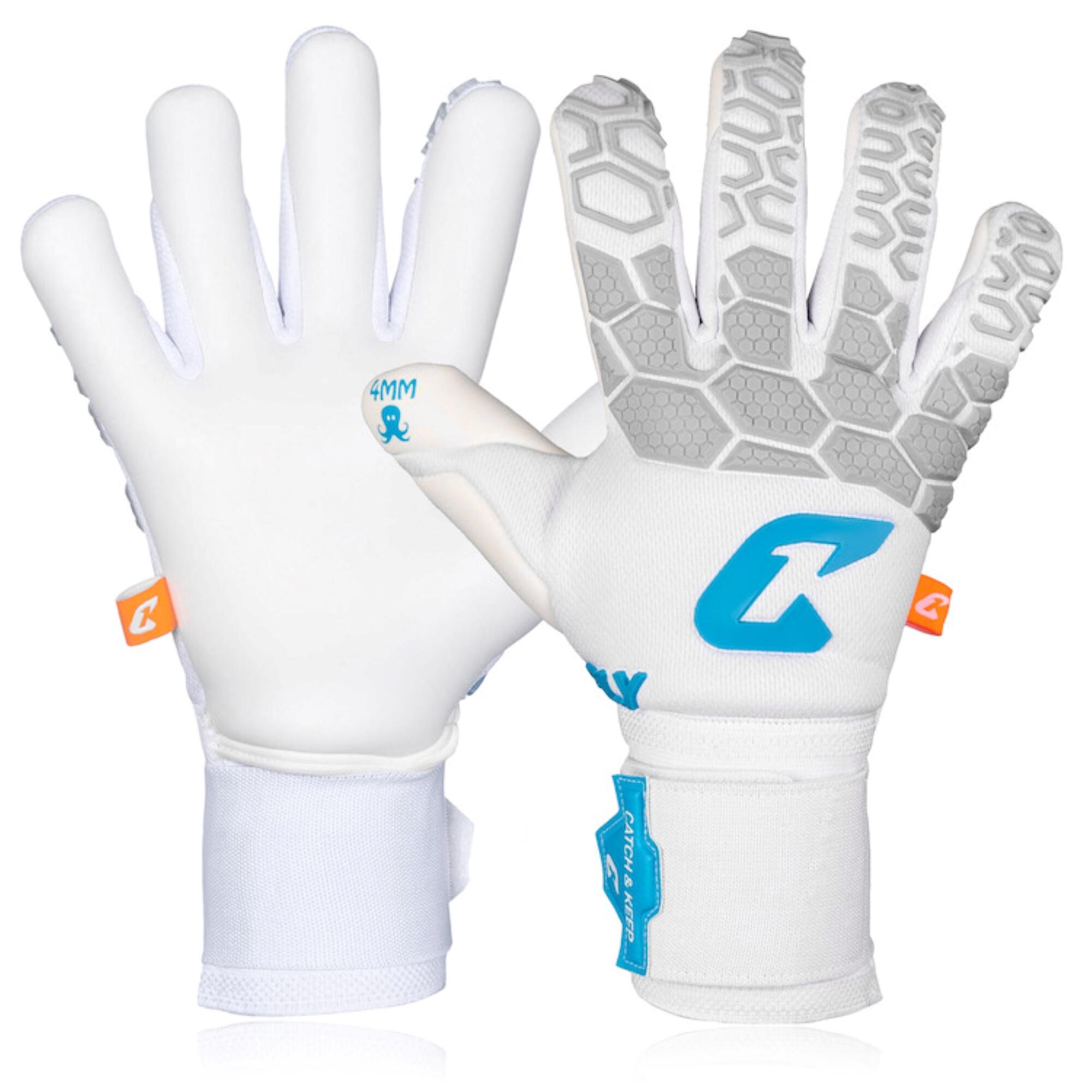 CATCH & KEEP Luvas de guarda-redes Fly Alma Branca