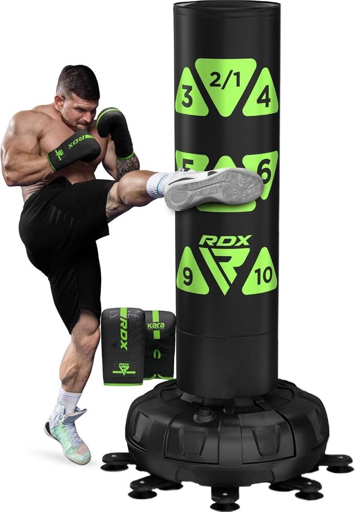 RDX SPORTS Free Standing Target Black+ Bag Mitts