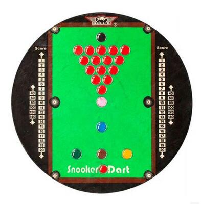 Bull's game dartboard snooker