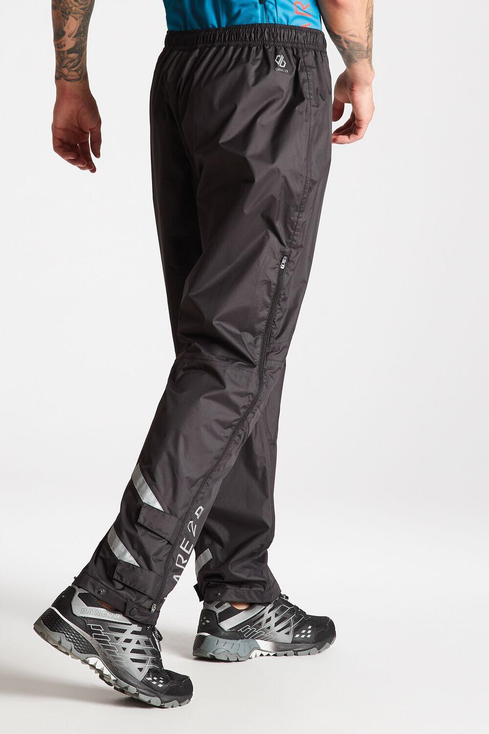 Herren Wandern Jagdhose Wasserdicht, Atmungsaktiv - Trait, schwarz 2/6