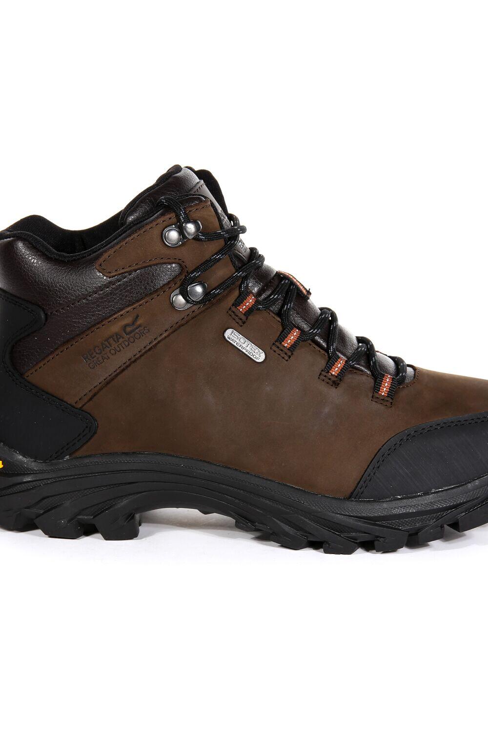 Burrell Leather Mens Waterproof Hiking Boots 2/6