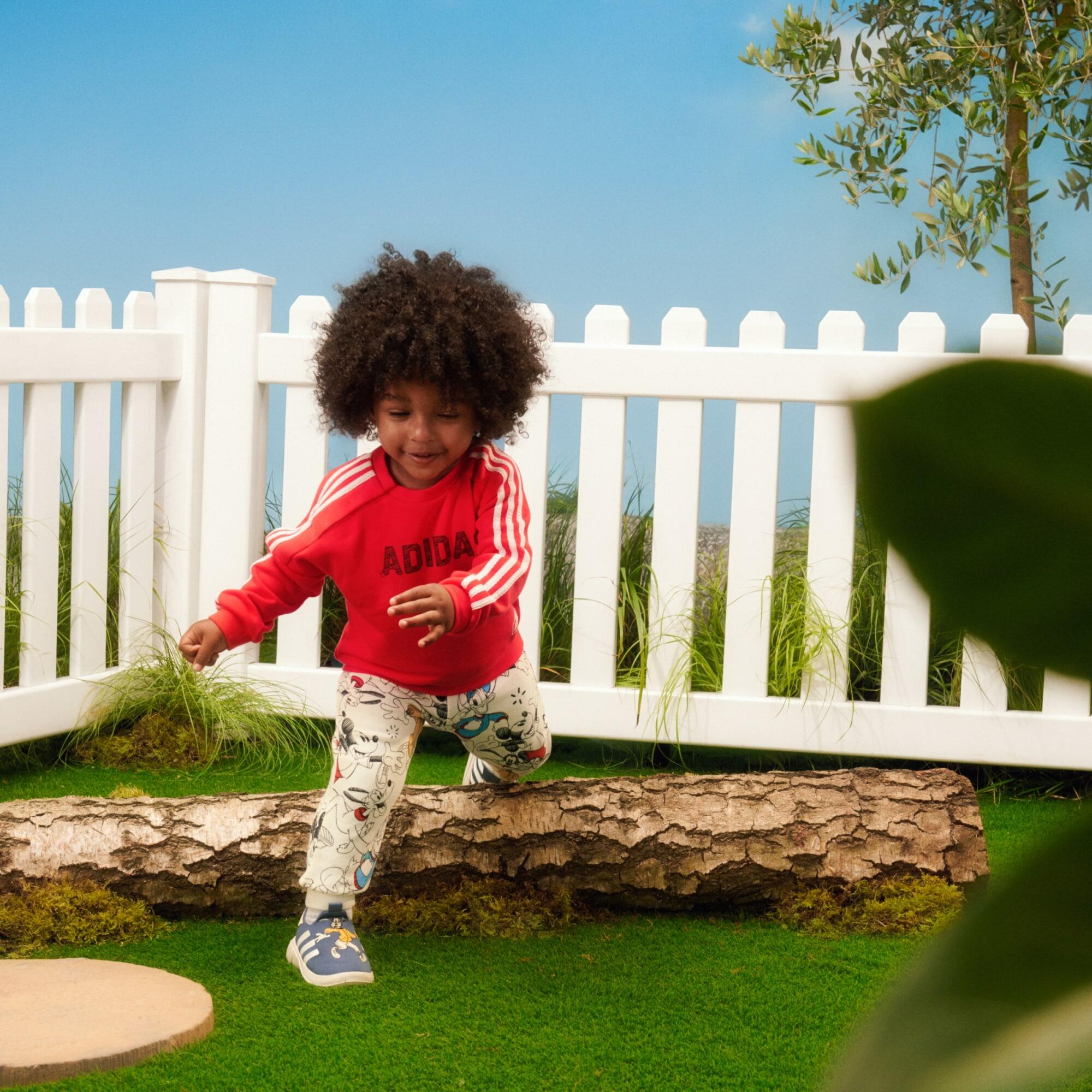 Tuta adidas x Disney Mickey Mouse Crewneck and Jogger 7/7