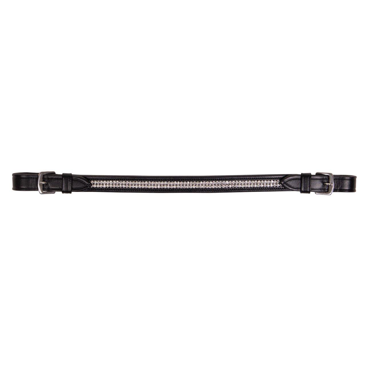 QHP Bokriem Rhinestone - Zwart 3/3
