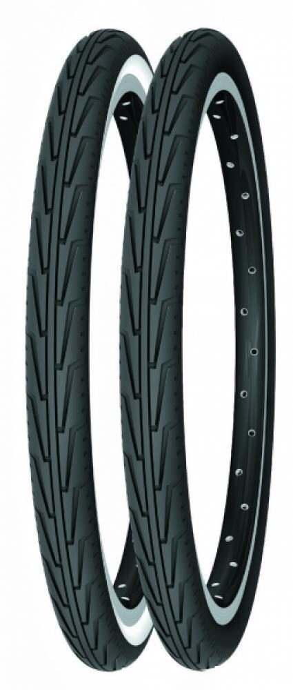 Michelin City Junior 20 '' (ETRTO 451) Urban Tire Tubetype Wire Negro Blanco 3/3