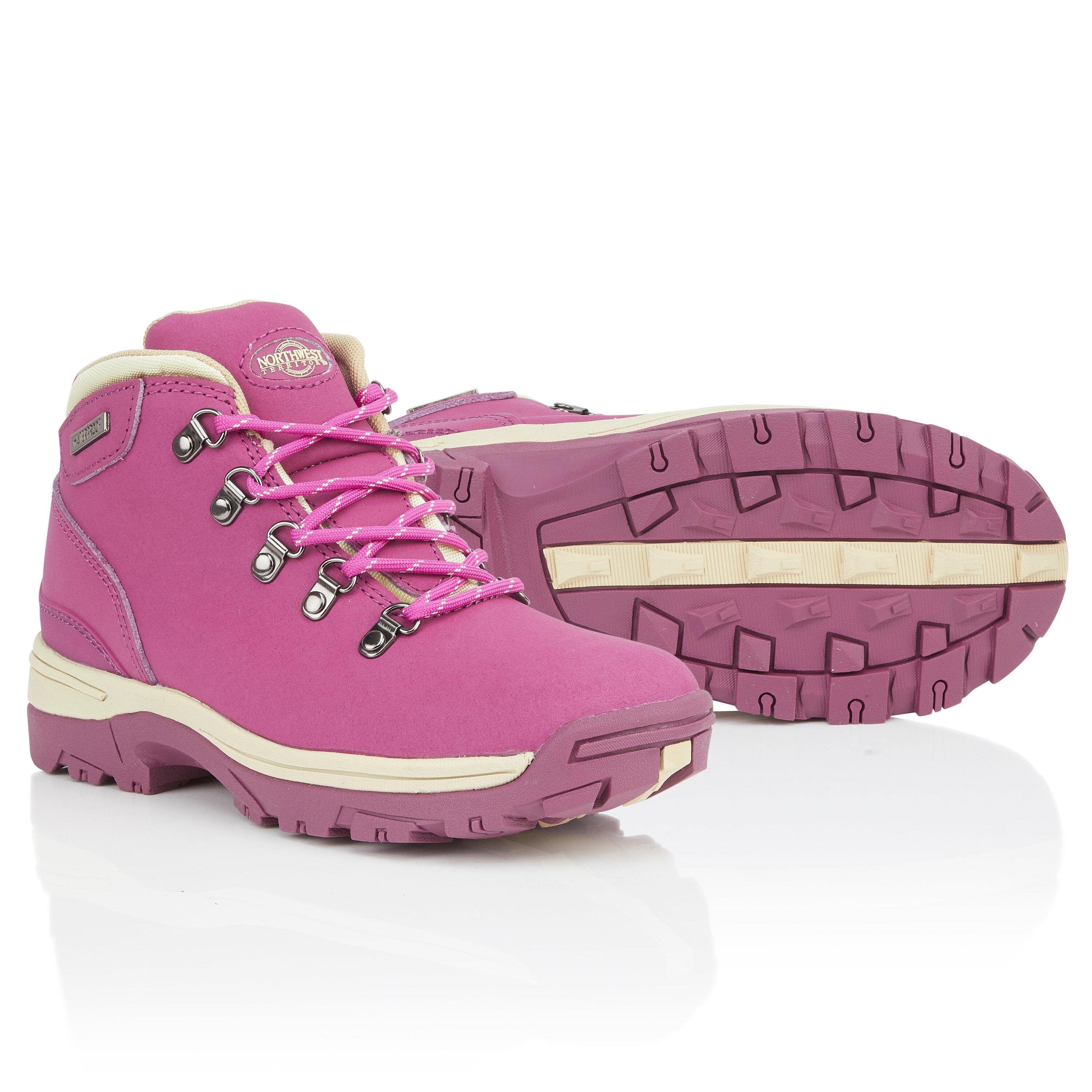 TREK Women's Leather Waterproof Walking Boots 4/7