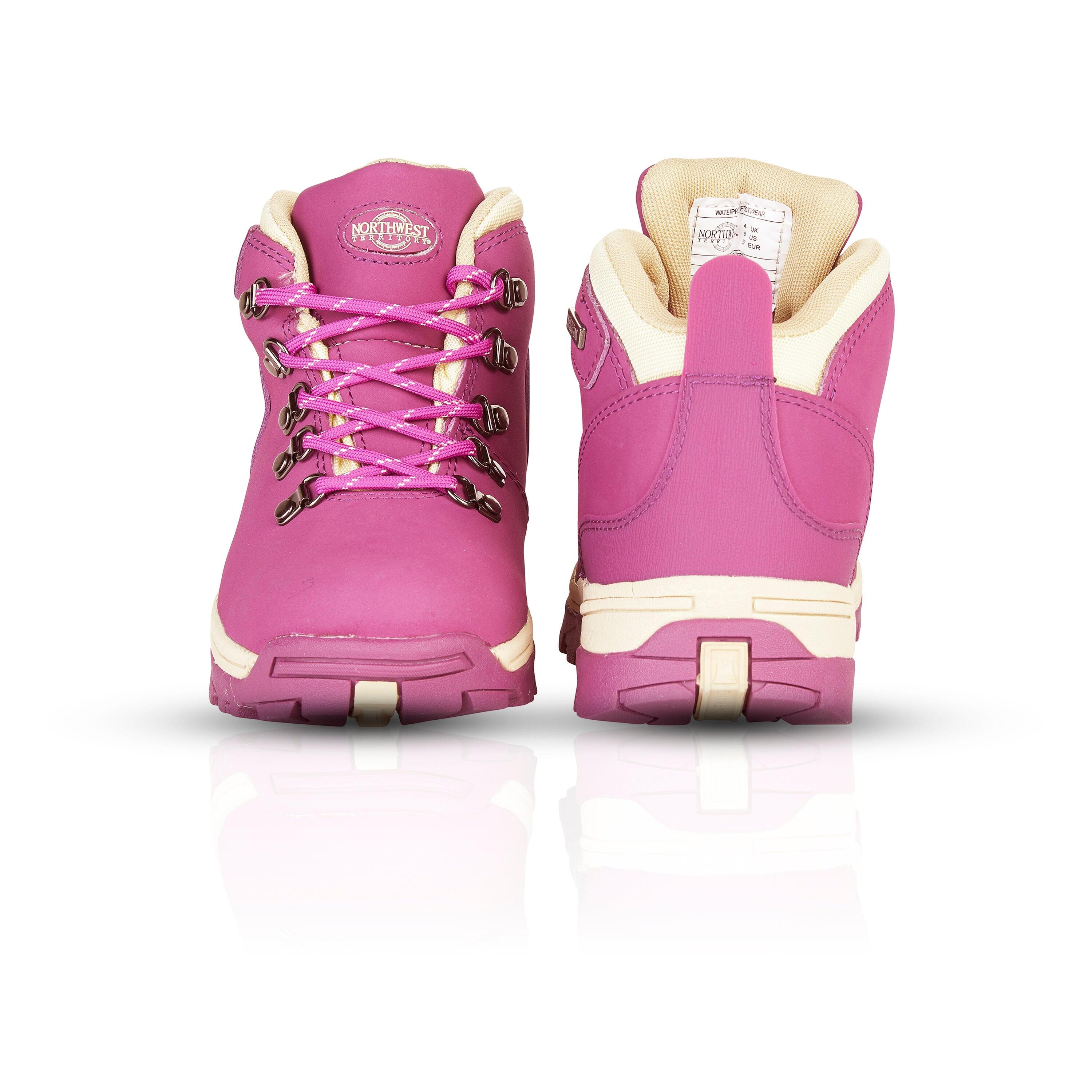 TREK Women's Leather Waterproof Walking Boots 3/7