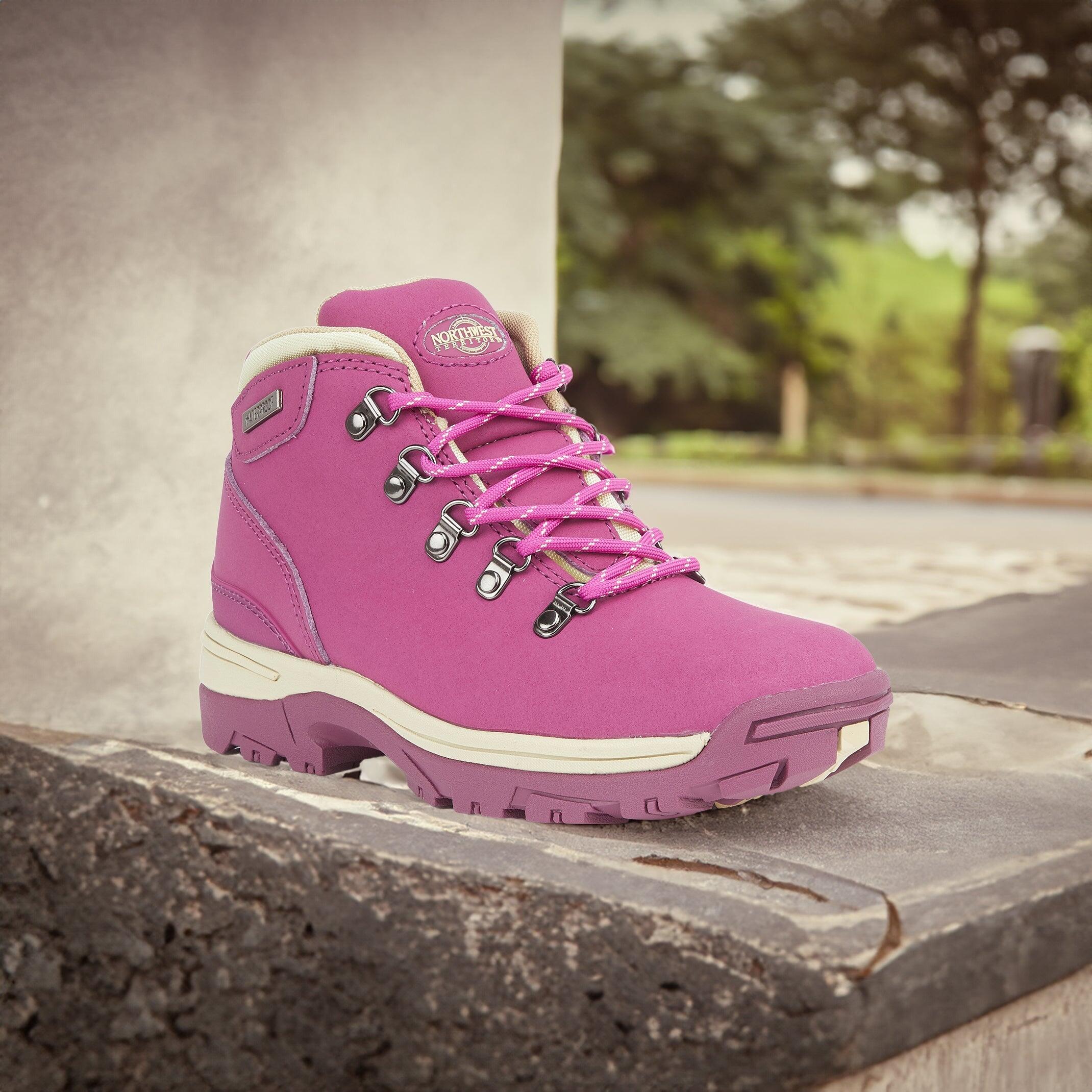 TREK Women's Leather Waterproof Walking Boots 6/7