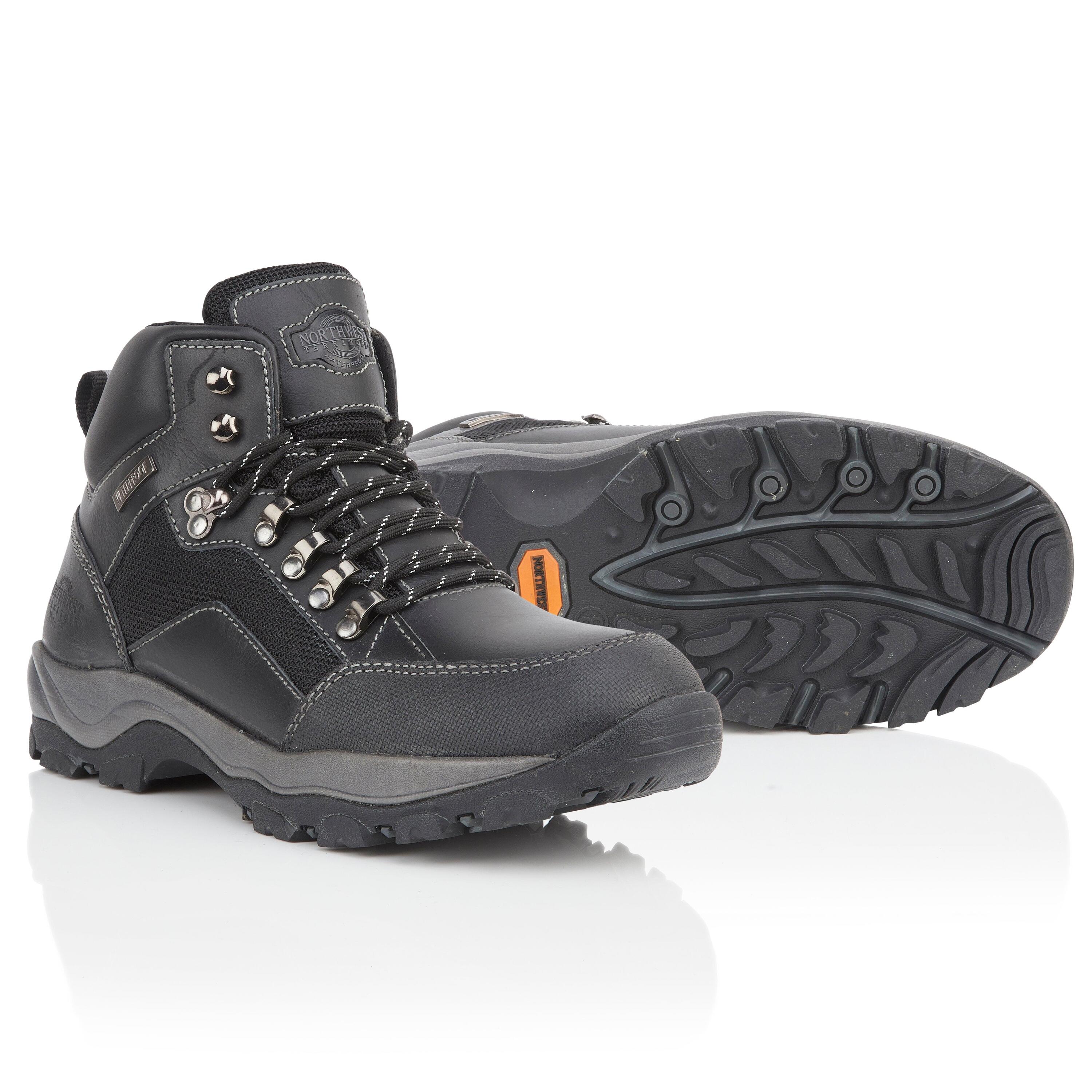 YUKON Men's Leather Waterproof Walking Boots NORTHWEST TERRITORY