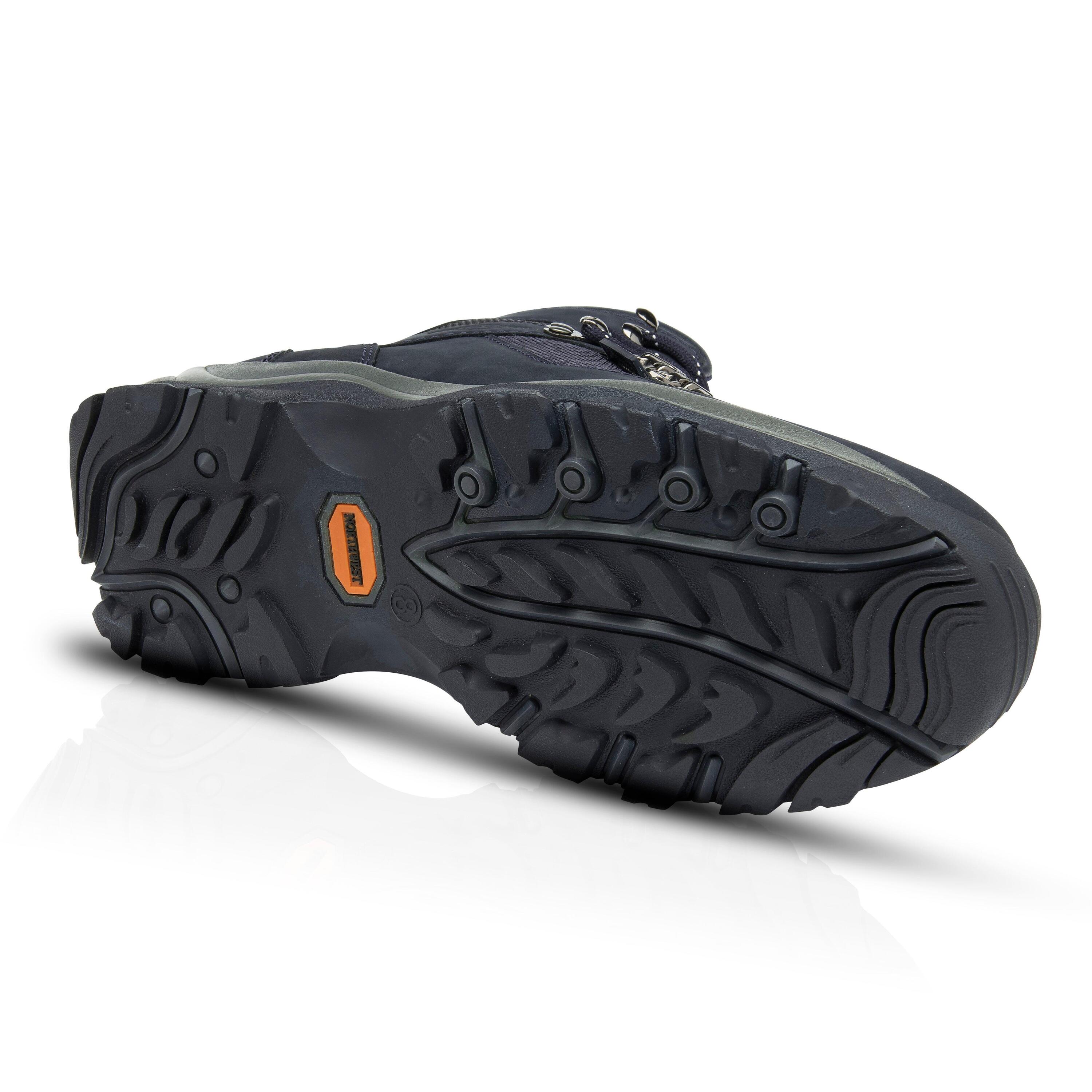 HUDSON Men's Leather Waterproof Walking Boots 7/7