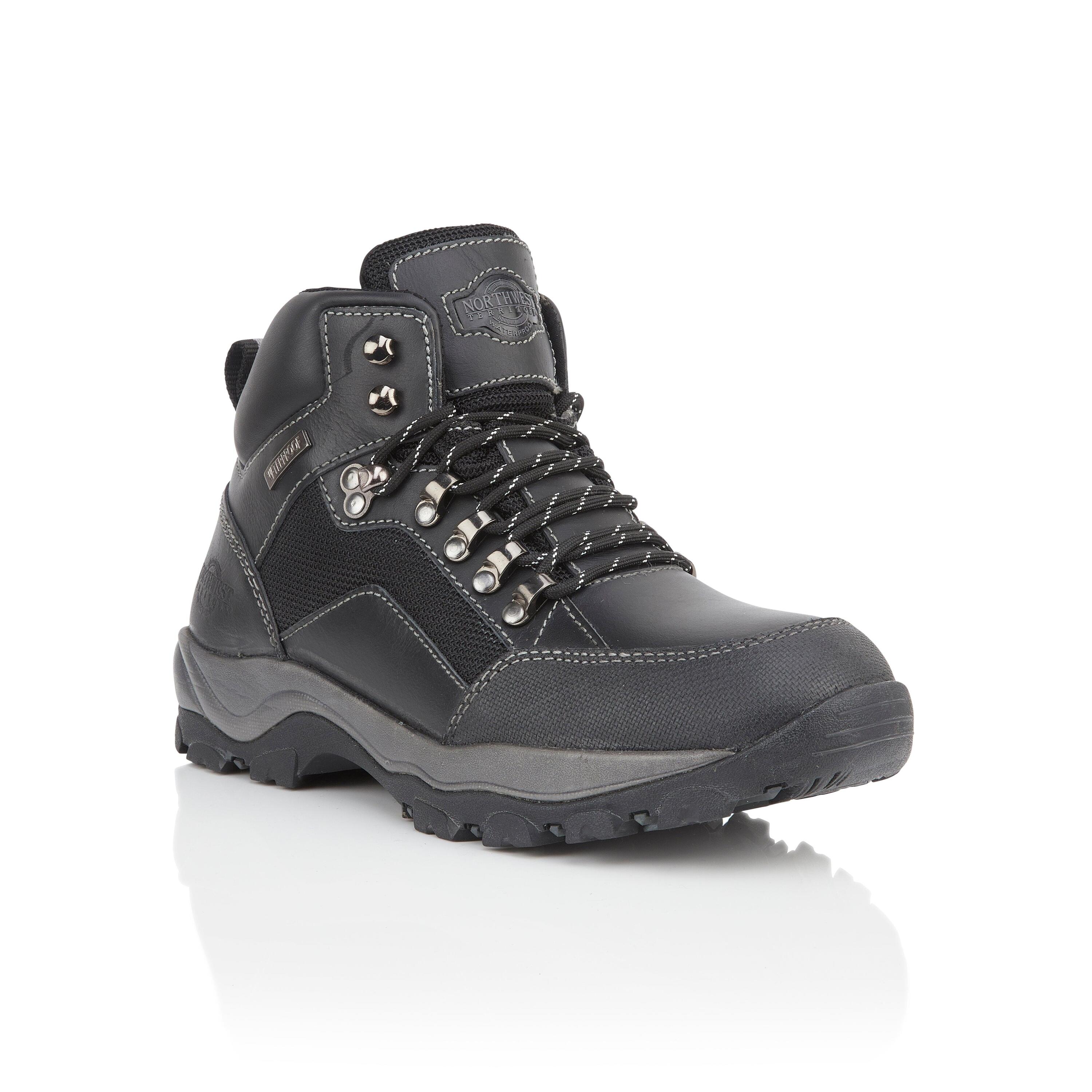 NORTHWEST TERRITORY YUKON Men's Leather Waterproof Walking Boots