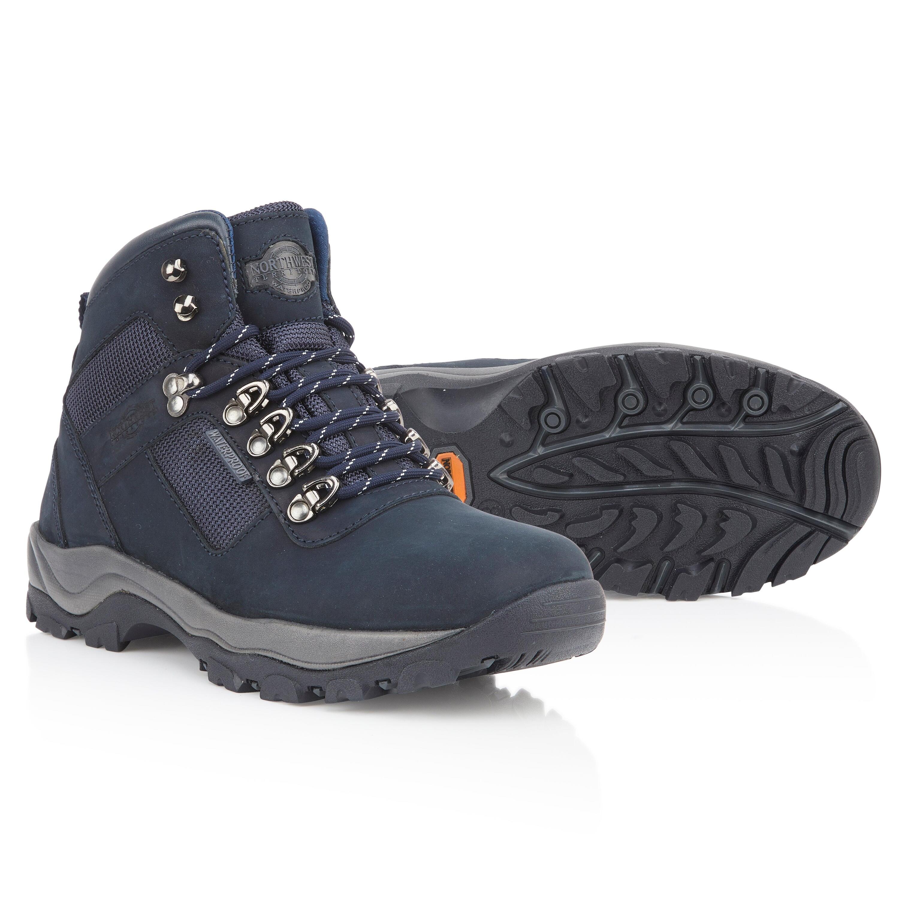 HUDSON Men's Leather Waterproof Walking Boots 4/7