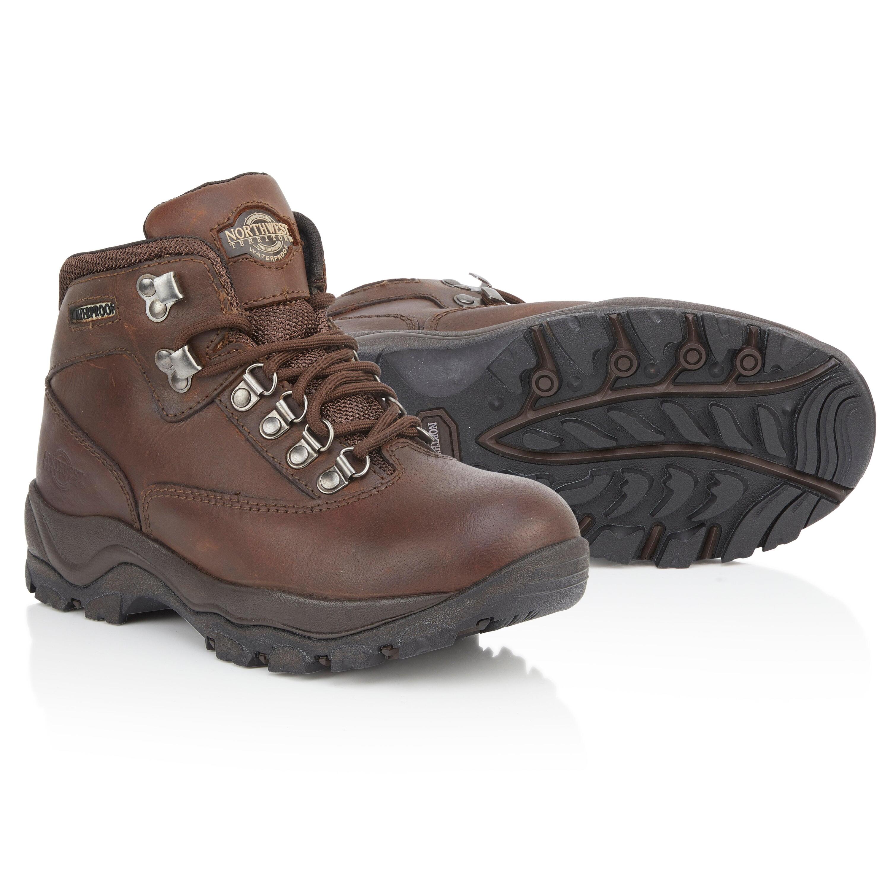 PEAK Women's Leather Waterproof Walking Boots 4/7