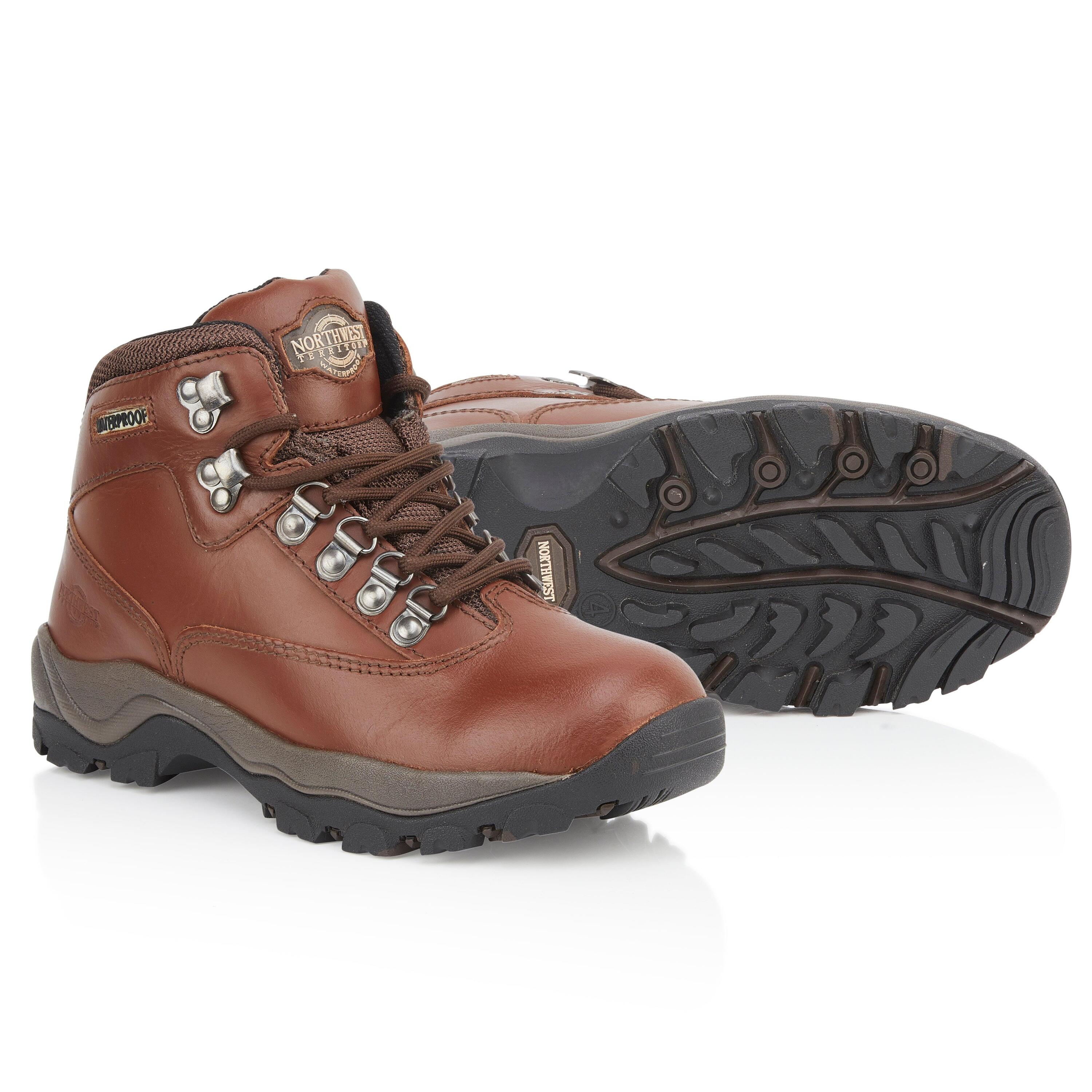 PEAK Women's Leather Waterproof Walking Boots 4/7