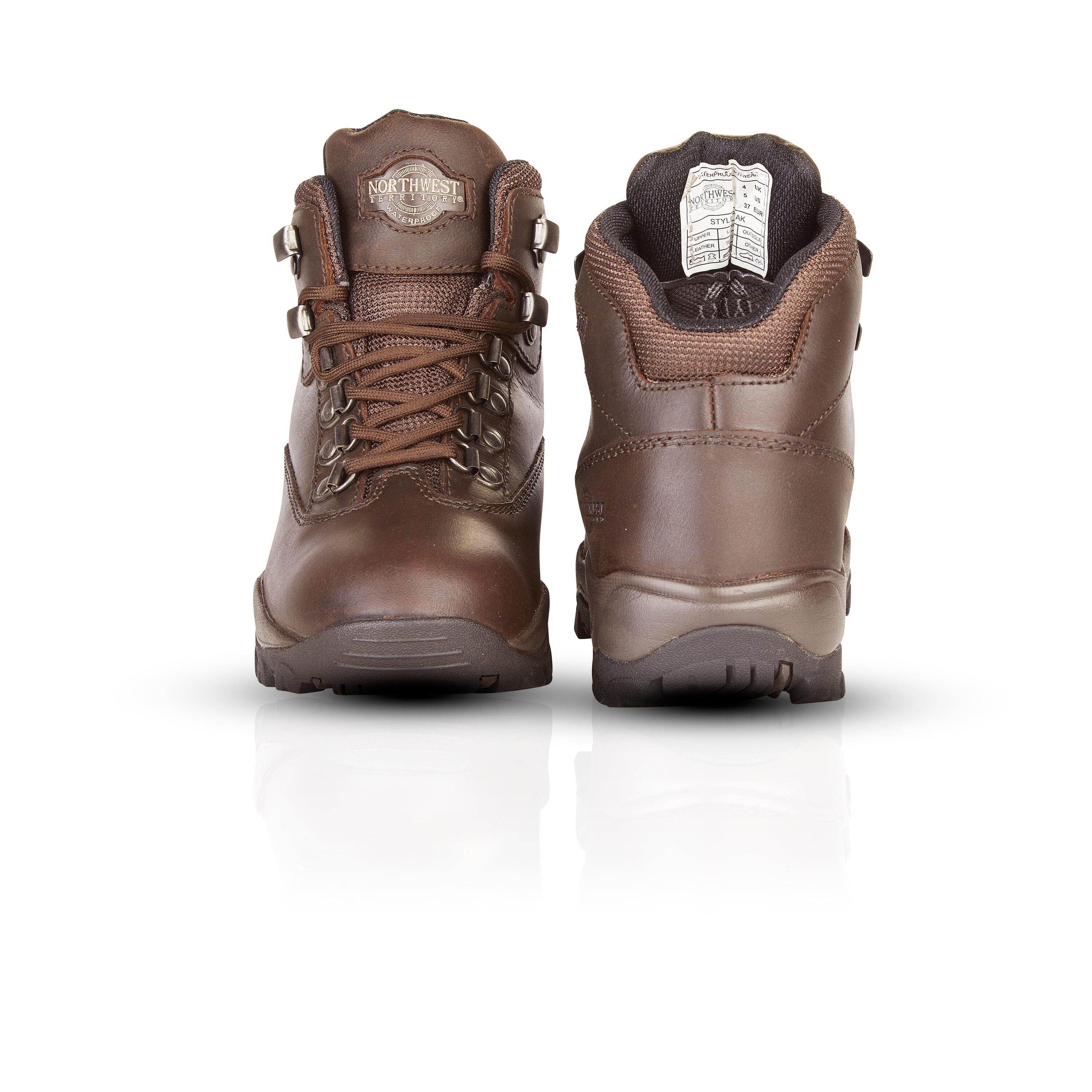 PEAK Women's Leather Waterproof Walking Boots 3/7