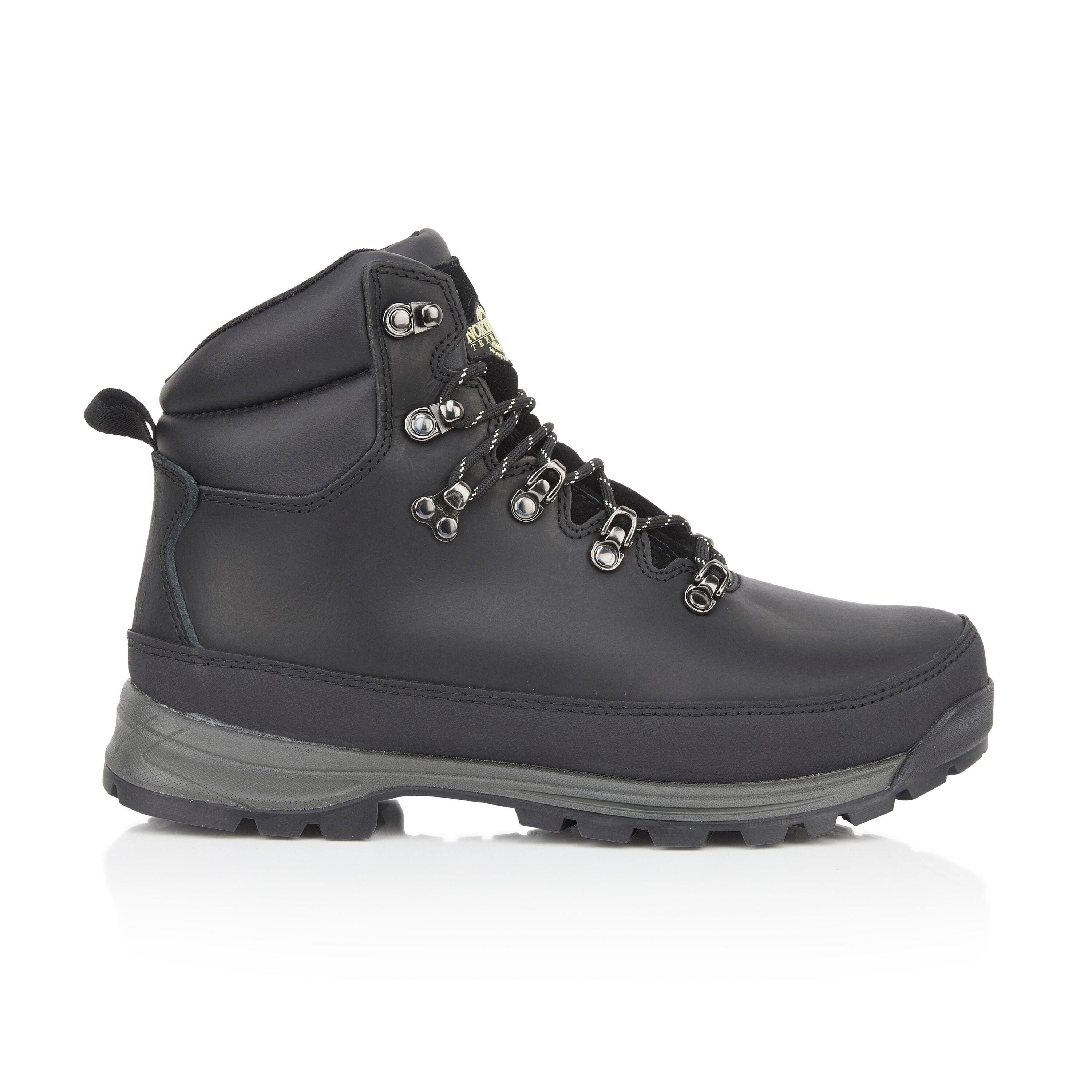 PELLY Men's Leather Waterproof Walking Boots 6/7