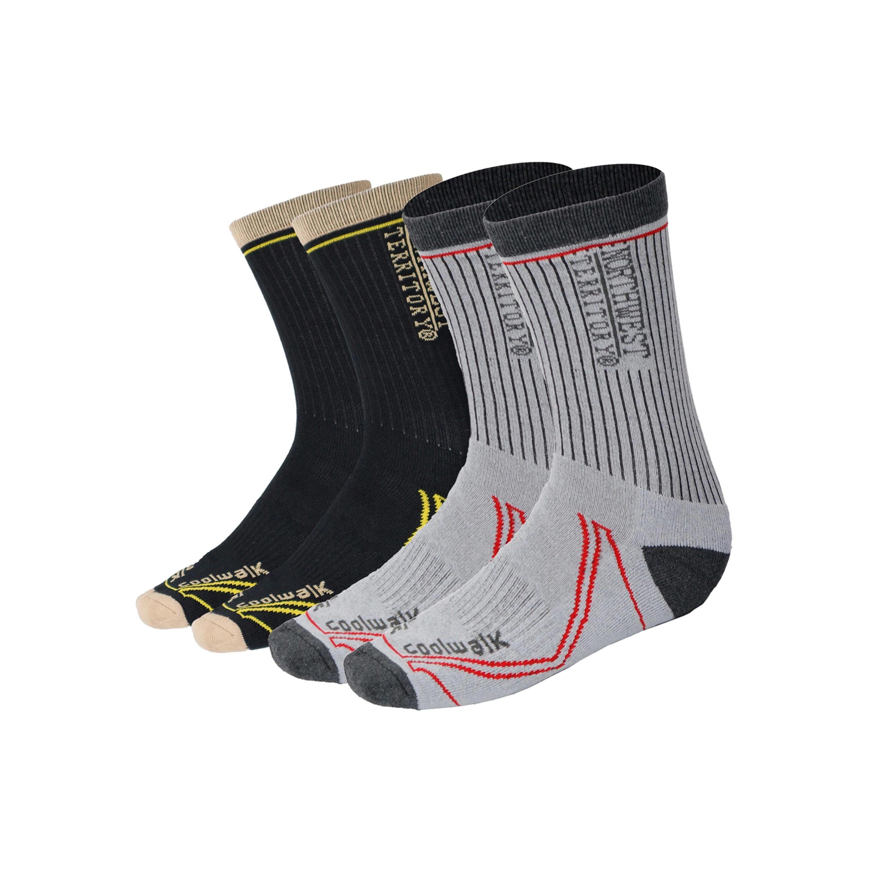 NORTHWEST TERRITORY COOLWALK Men's Socks pack of 2