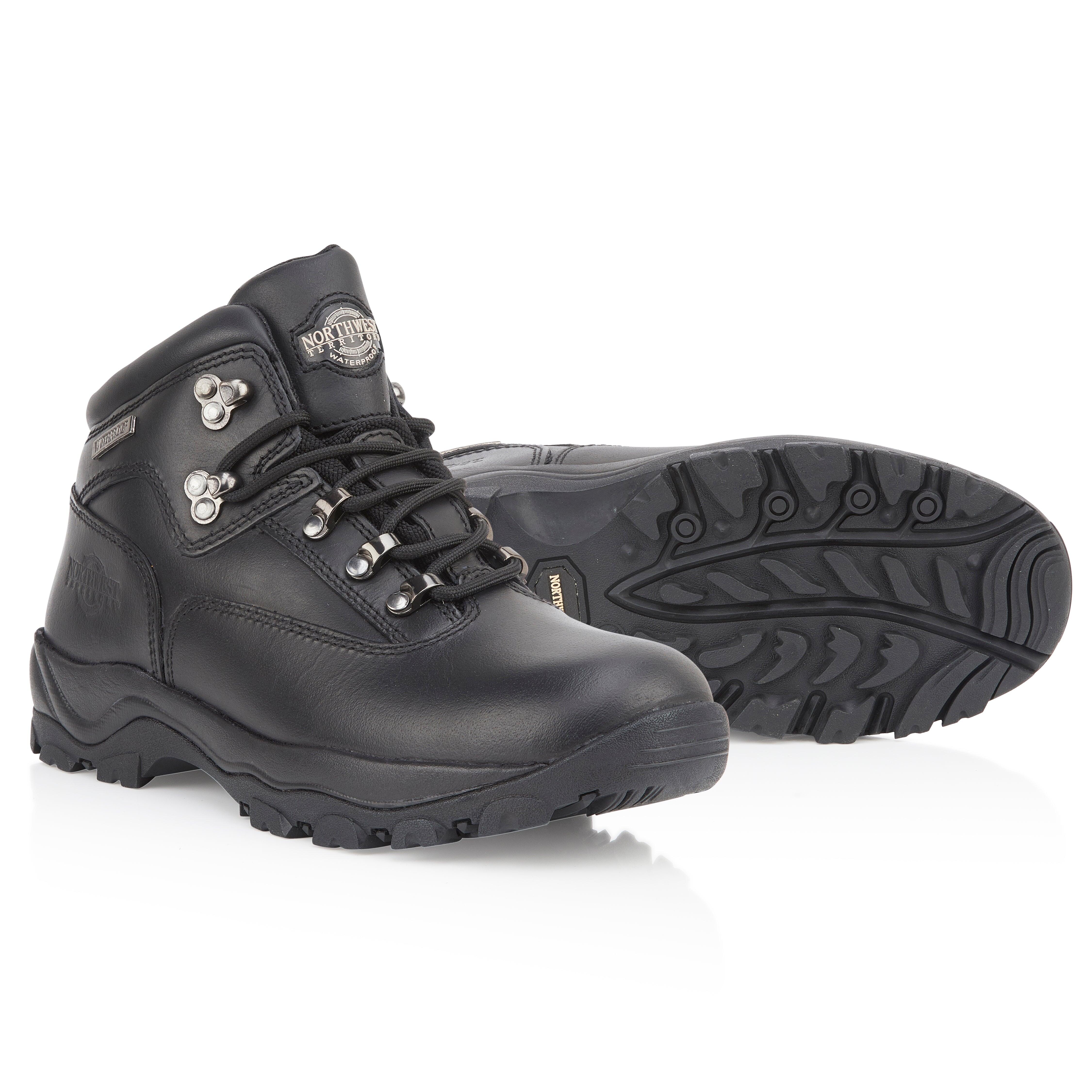 INUVIK Men's Leather Waterproof Walking Boots | Decathlon