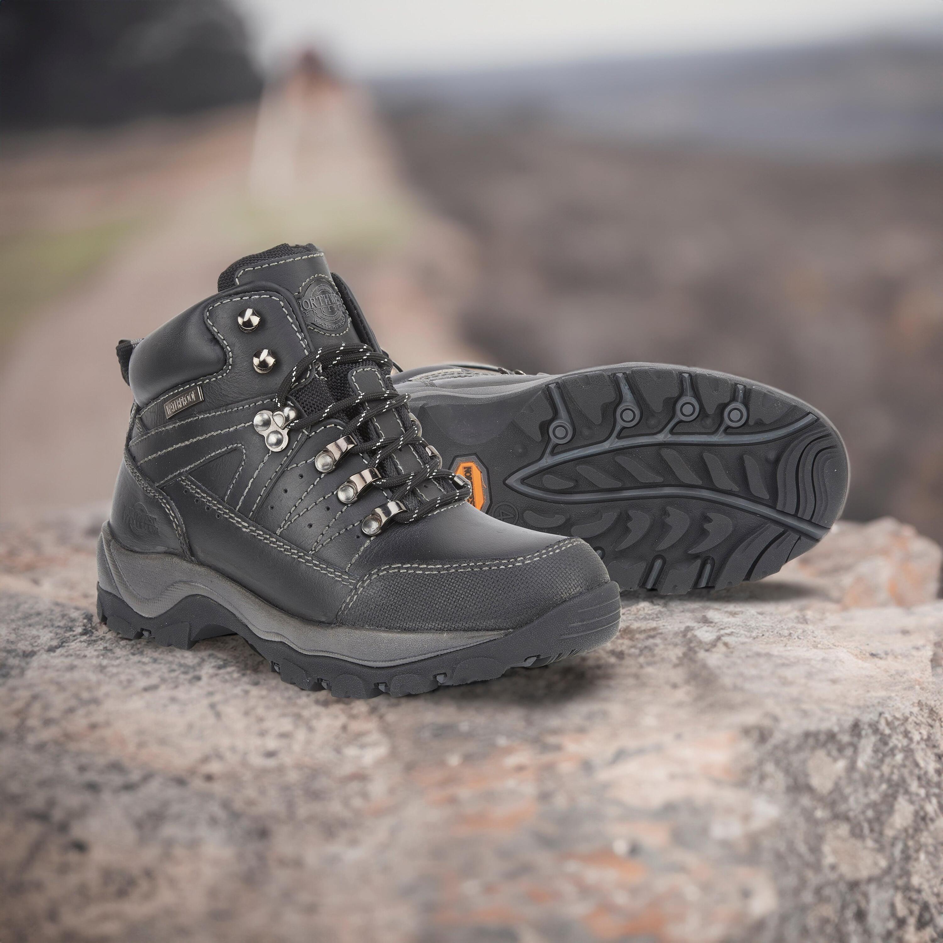 NIRVANA Women's Leather Waterproof Walking Boots 6/7