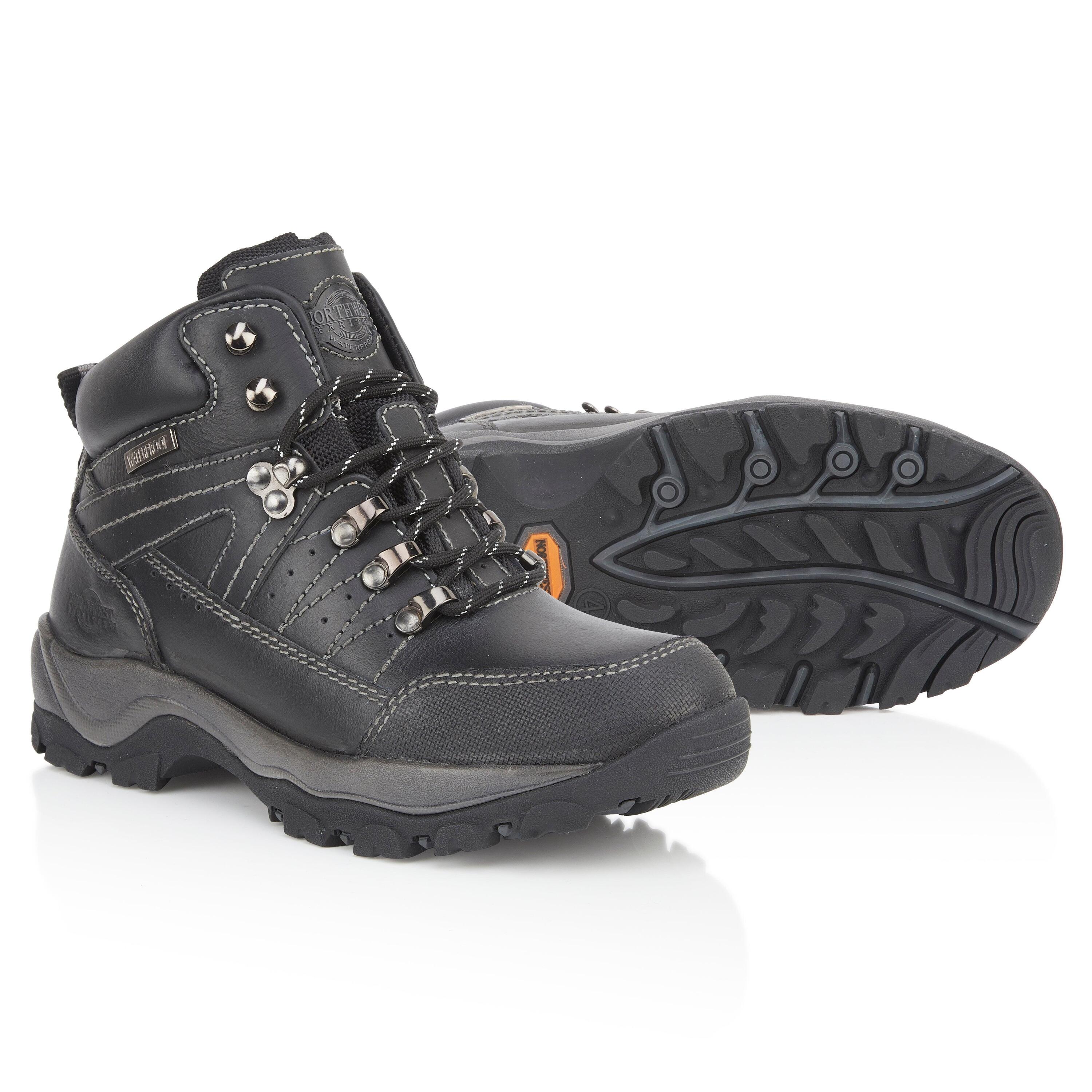 NIRVANA Women's Leather Waterproof Walking Boots 4/7