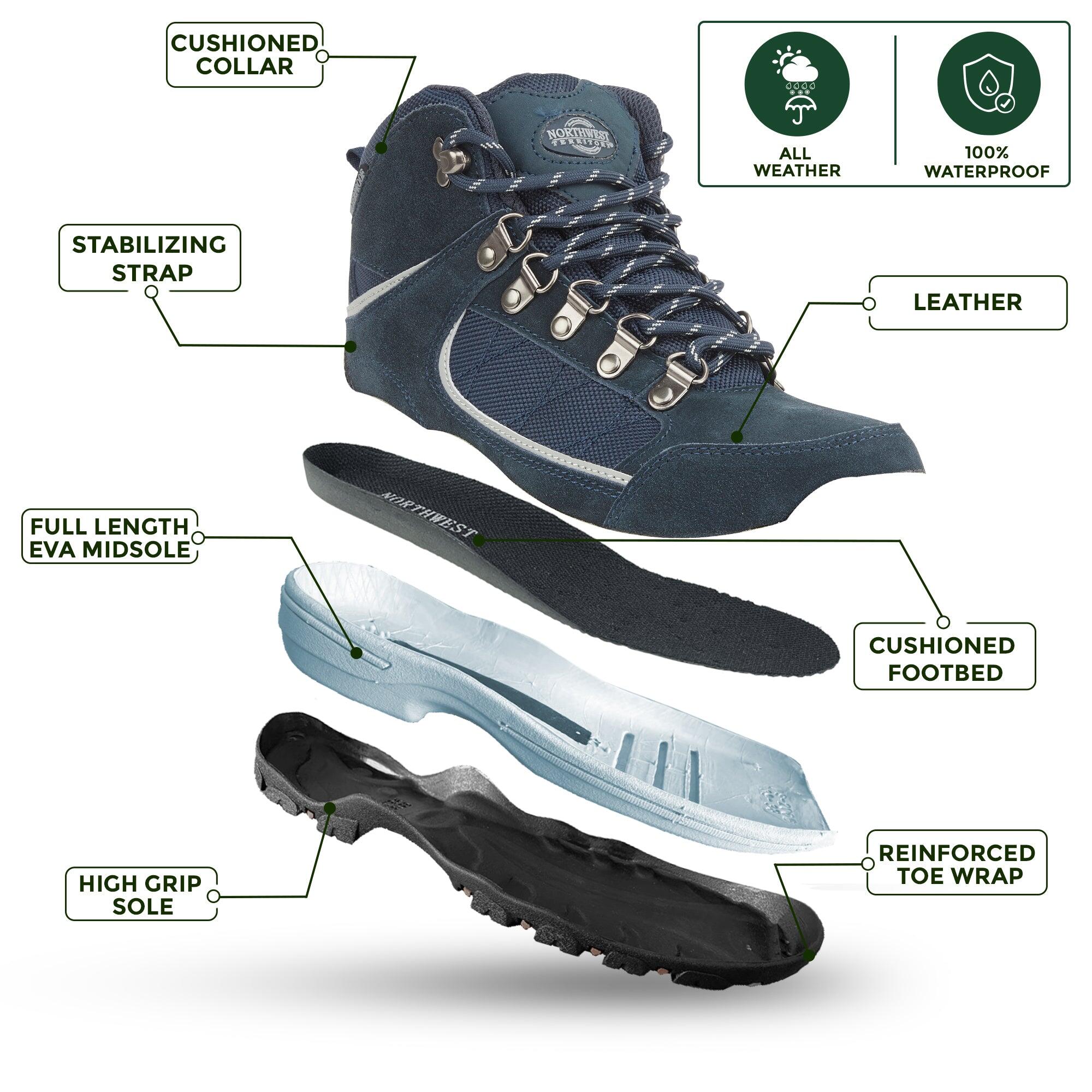 VICTORIA Women's Leather Waterproof Walking Boots 2/7