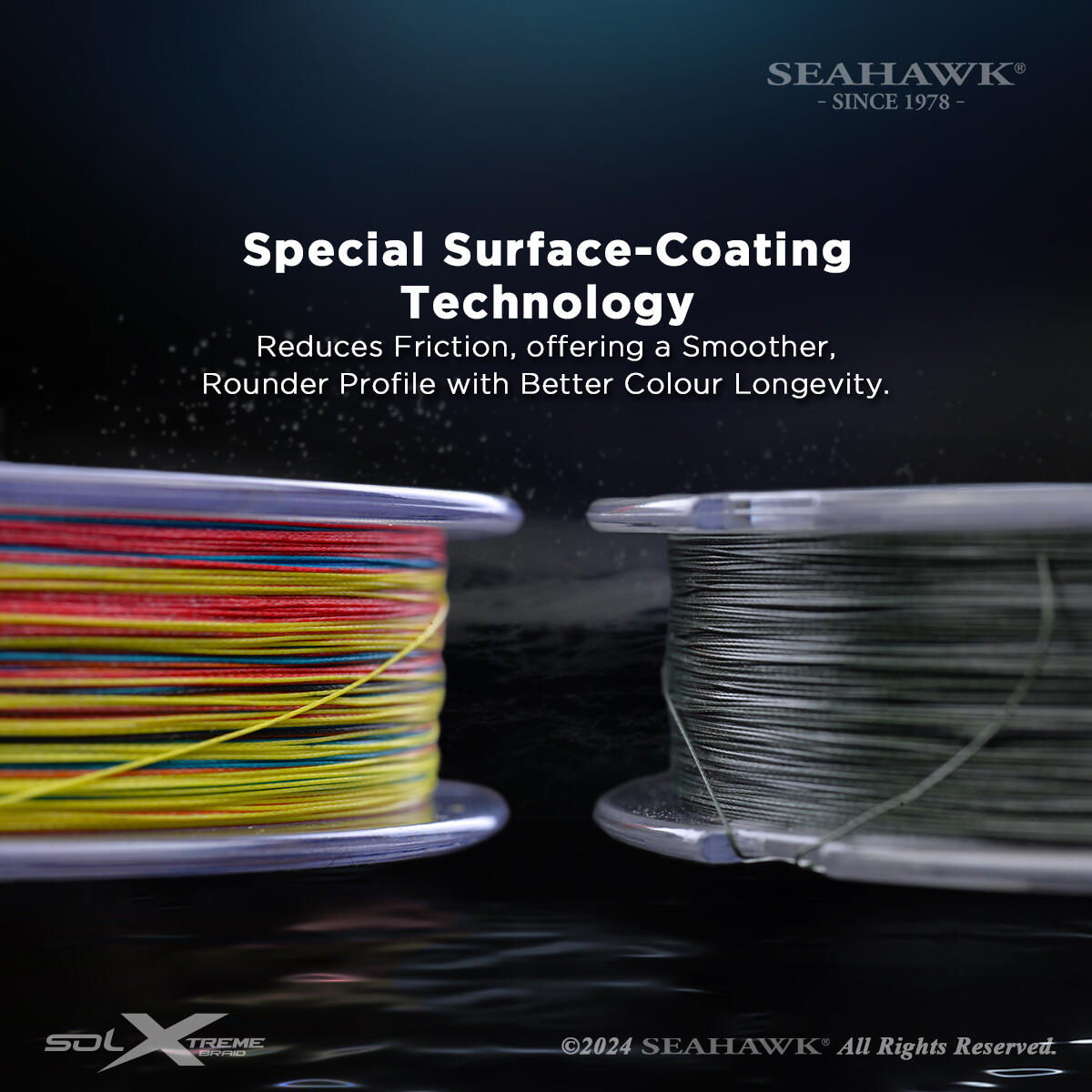 Modelo Line Sol SOL XTREME 8X MULTICOLOR 150M BRAIDED LINE
