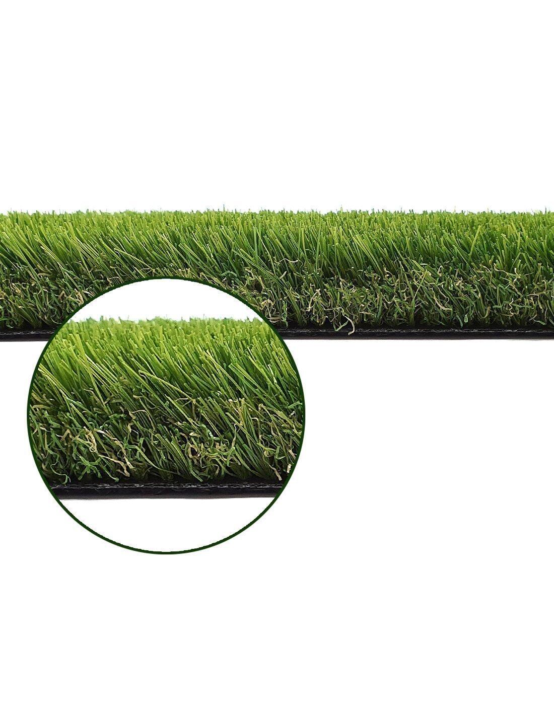 Césped Artificial Vieste PREMIUM 35mm -  JARDIN202 2 x 5 metros : 10 m2 2/4