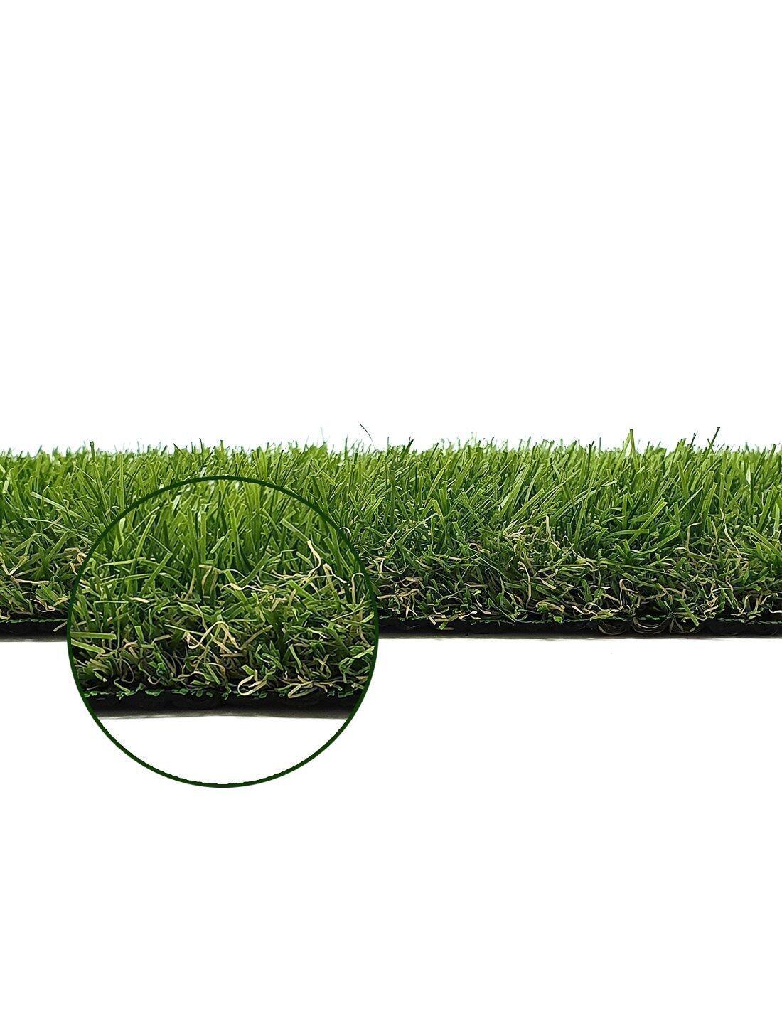 Césped Artificial Granada 35mm - Resiste JARDIN202 2 x 4 metros: 8 m2 2/4