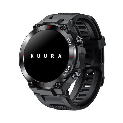 Kuura Montre Intelligente Sport S5 GPS V3, Noir