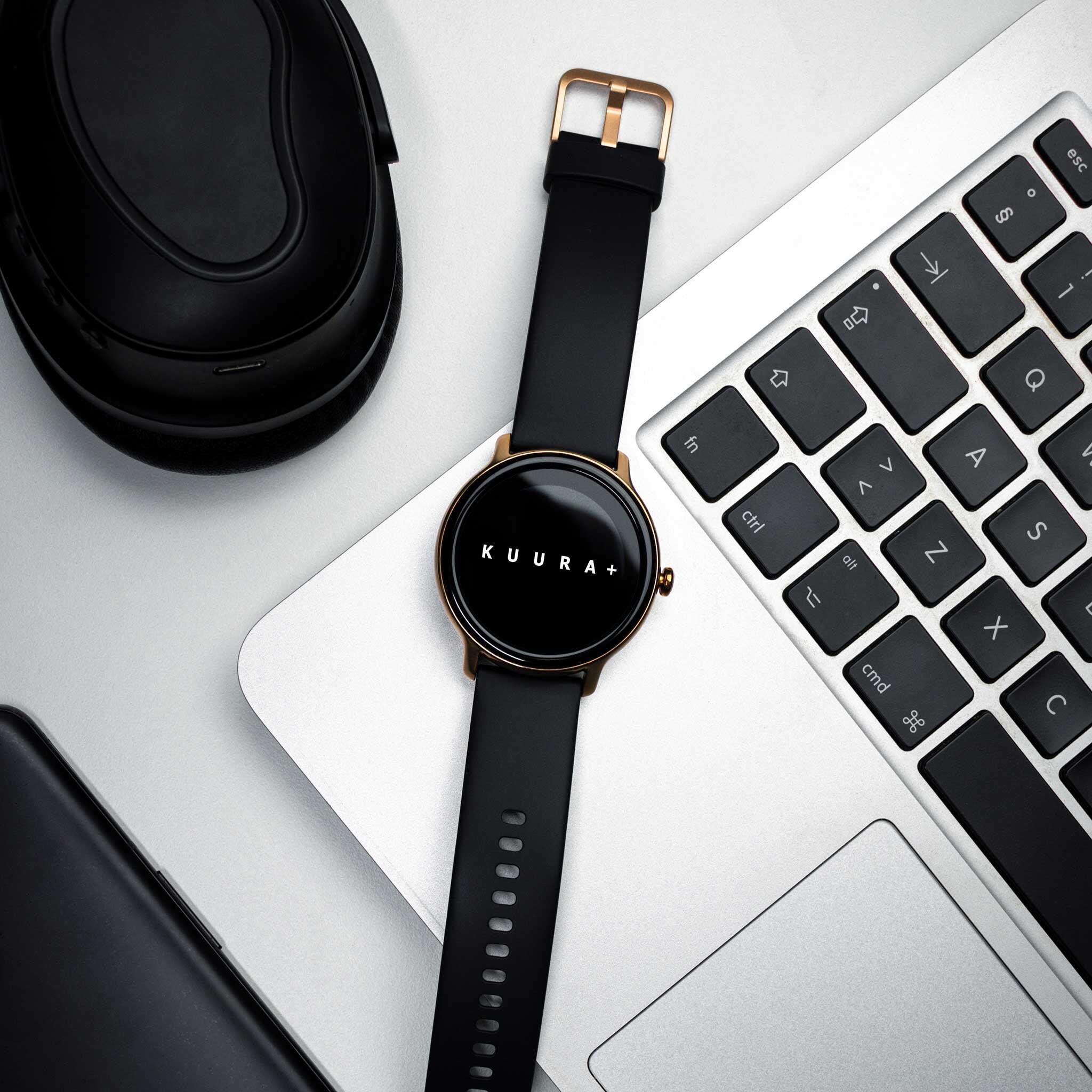 Kuura+ Smartwatch WS - Wit/goud 2/7