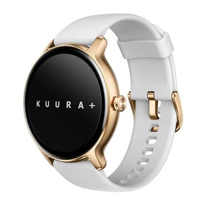 Kuura+ montre connectée WS - Blanc/or