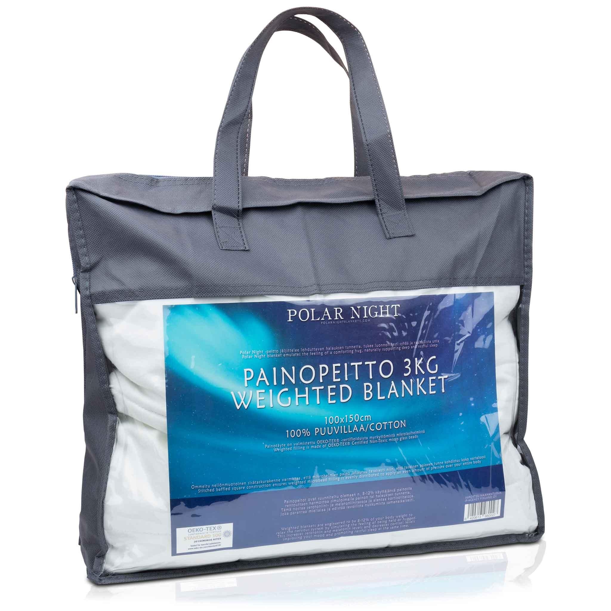 Polar Night Gewichtsdecke 5-13kg, 150x200cm, Baumwolle - 7 kg 4/4