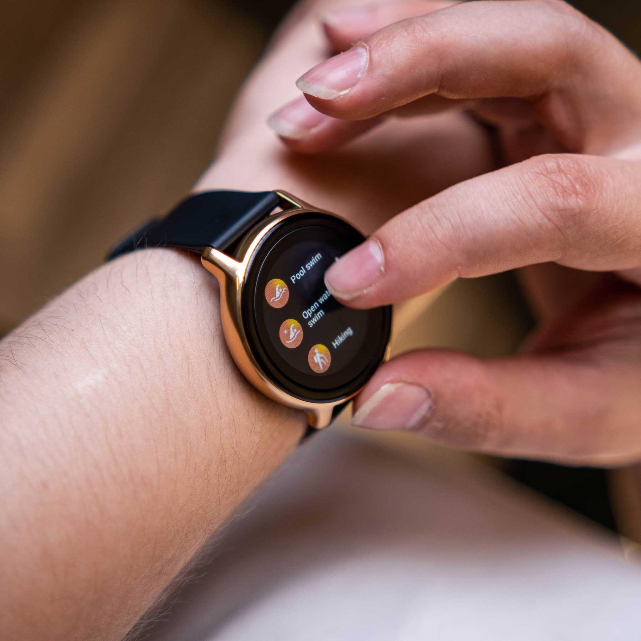 Kuura+ Smartwatch WS - Wit/goud 4/7