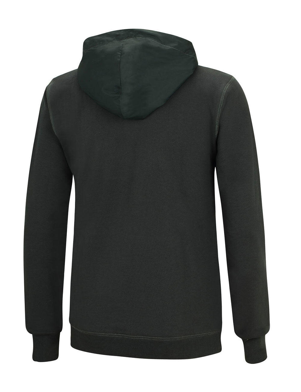 Winter Sweatshirt Crew Pro Line mit Kapuze und Zip Grafit 2/3