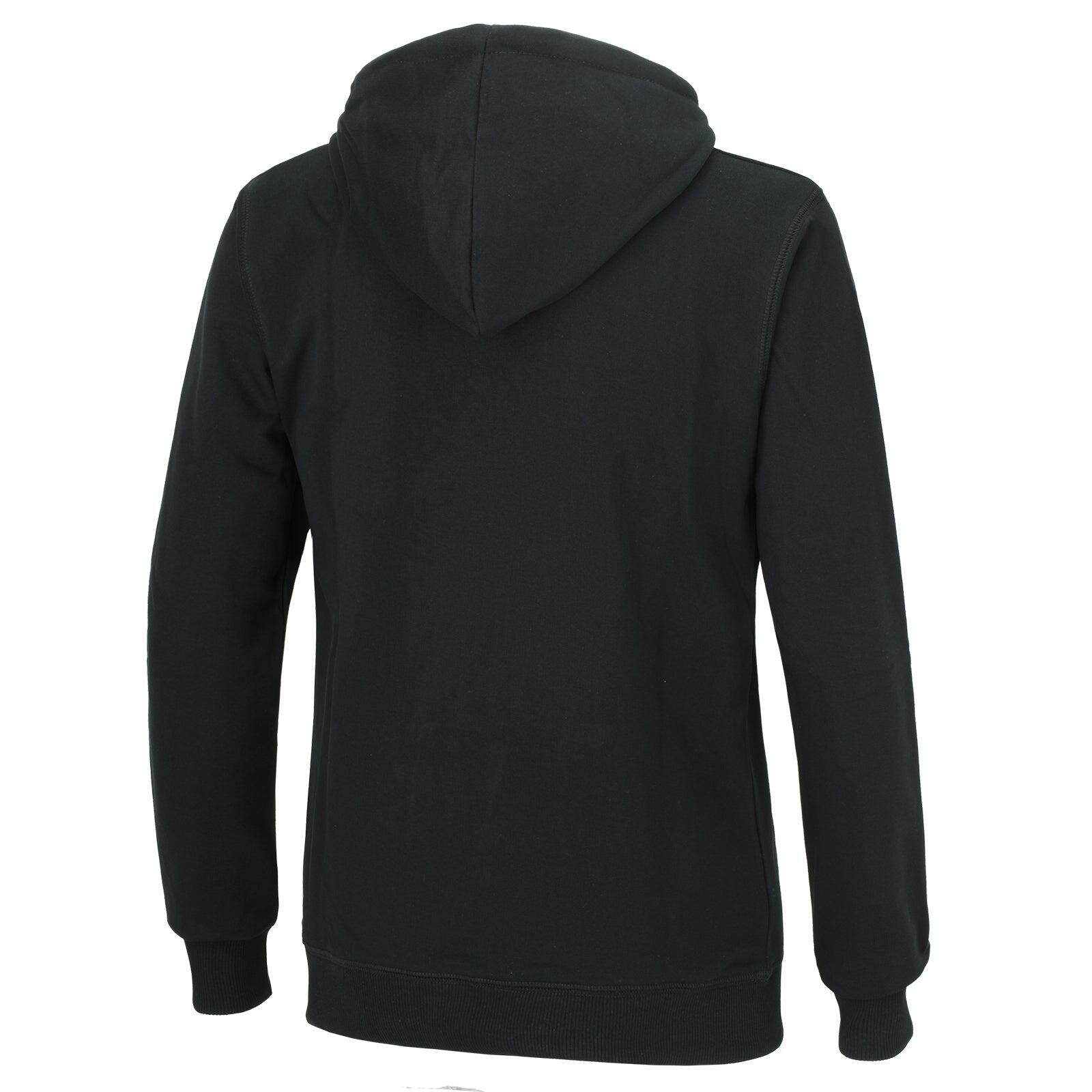 Sweatshirt Crew Team mit Kapuze Schwarz 2/3
