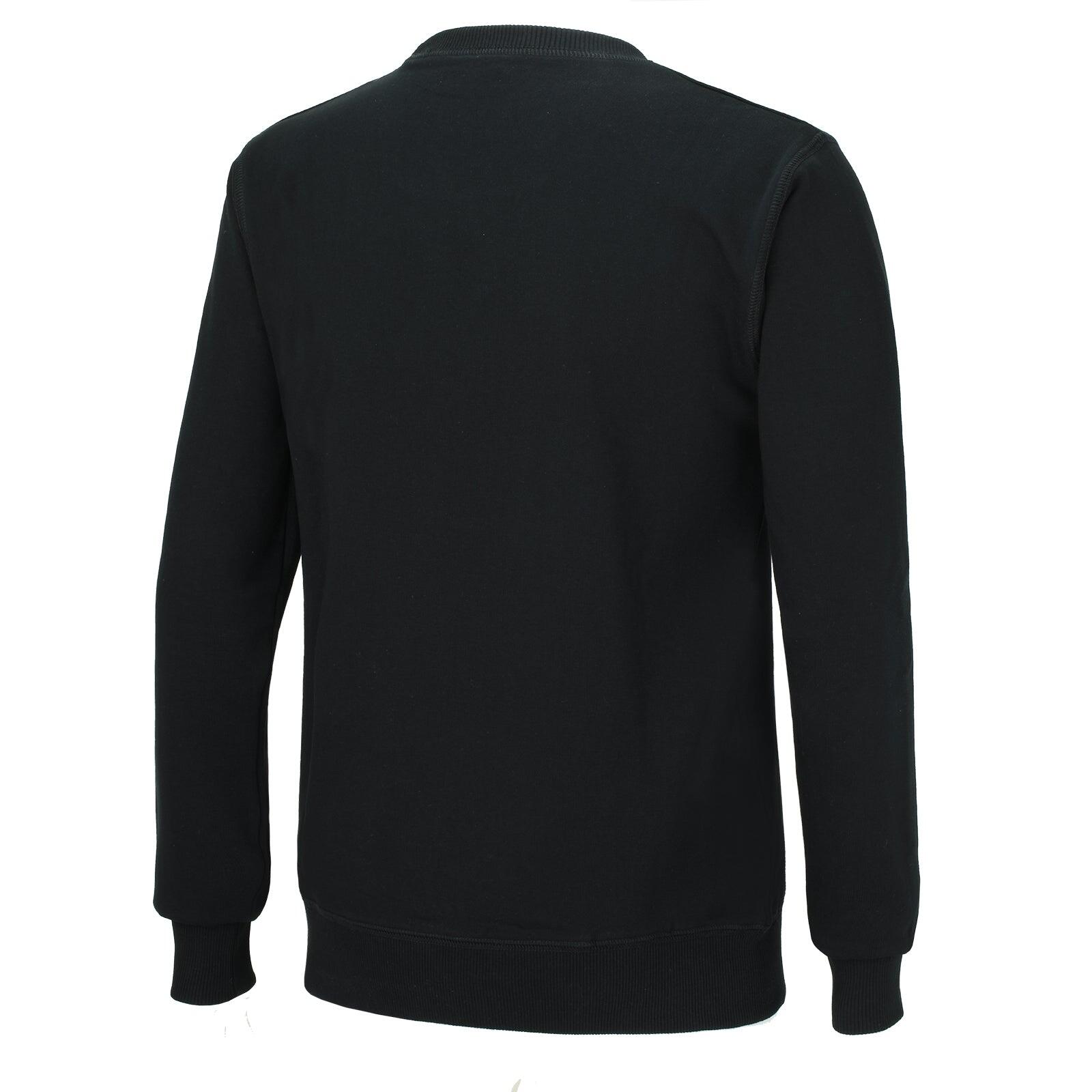 Sweatshirt Crew Team Schwarz 2/3