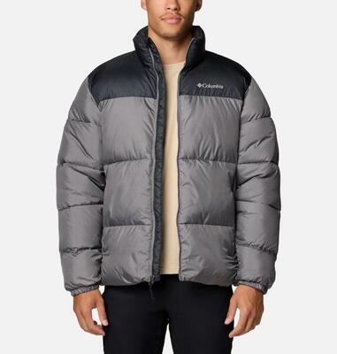 Synthetische donzen jassen heren - columbia puffect ii jacket - city grey