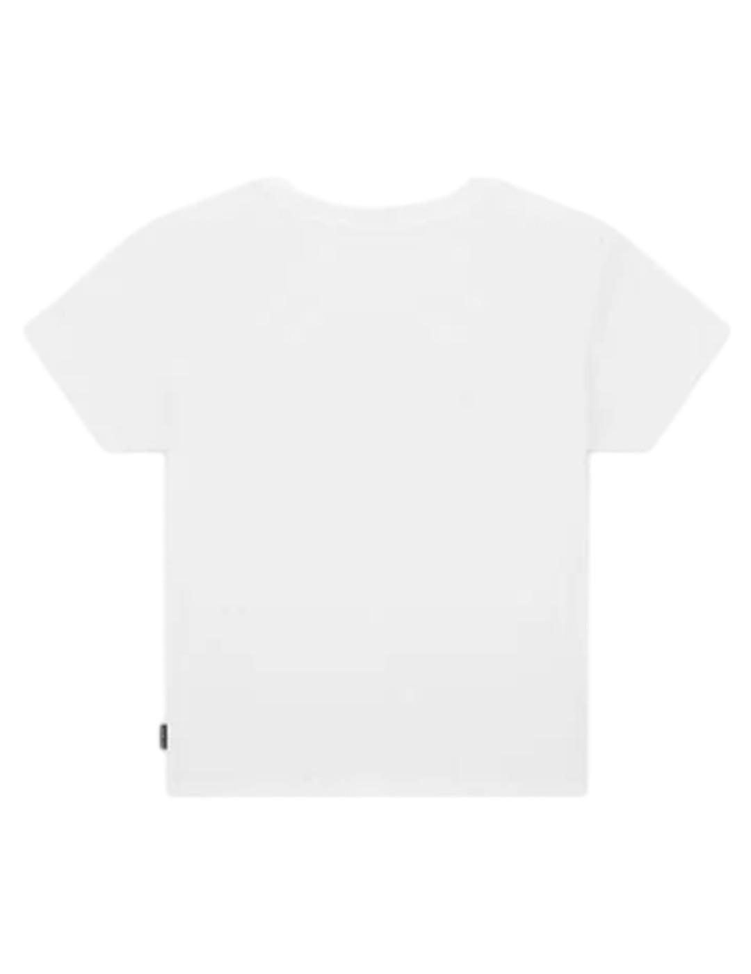 Converse Cropped White T-shirt 2/4