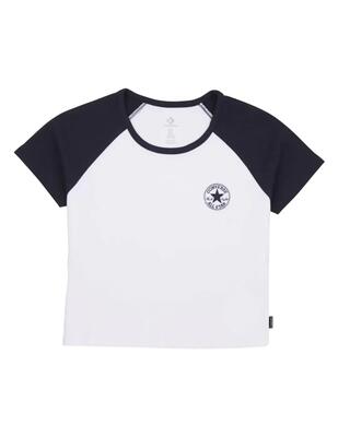 T-shirt met korte mouwen converse model 10027396-a01 voor vrouwen