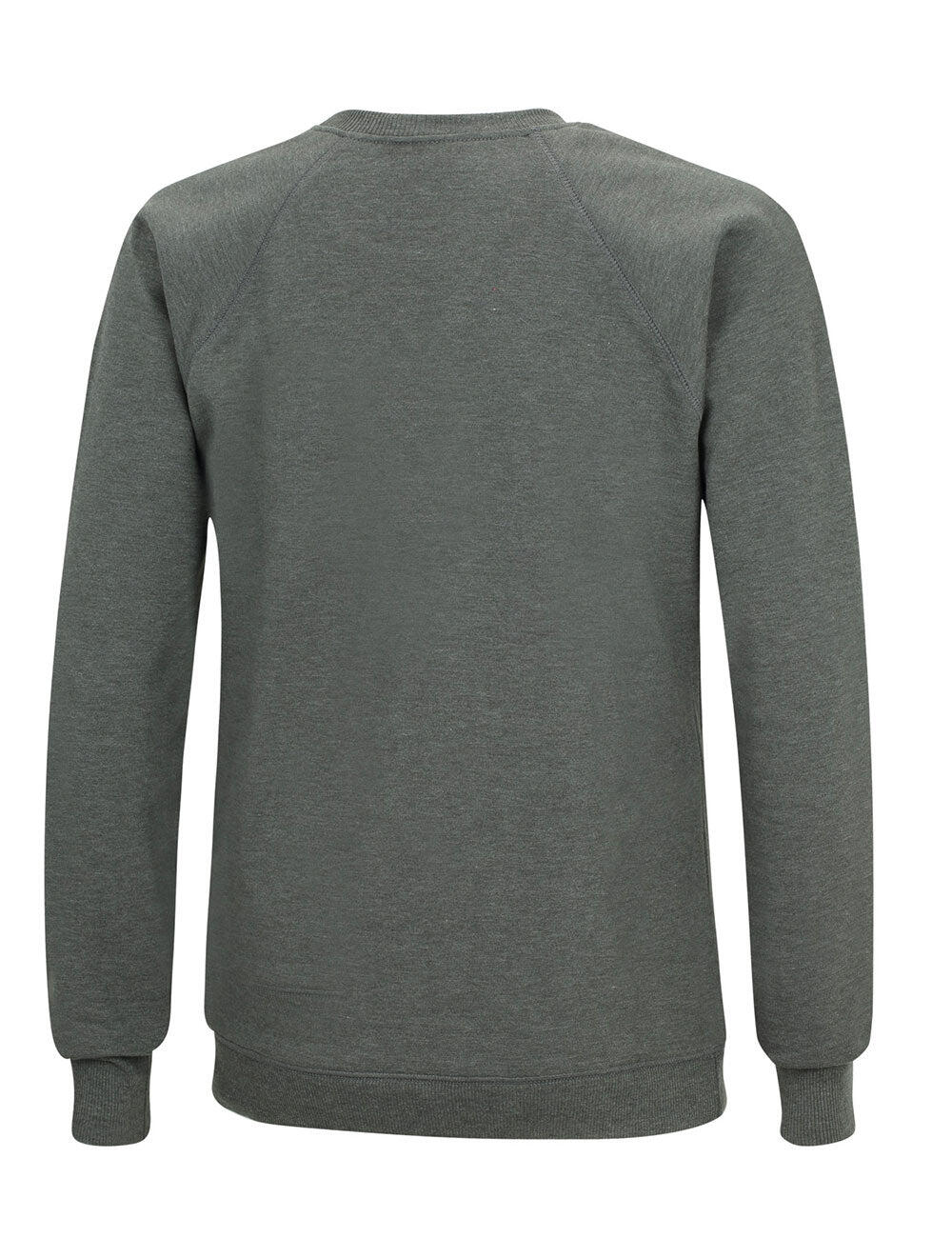 Winter Sweatshirt Crew Comfort Line Dunkel Melange 2/3
